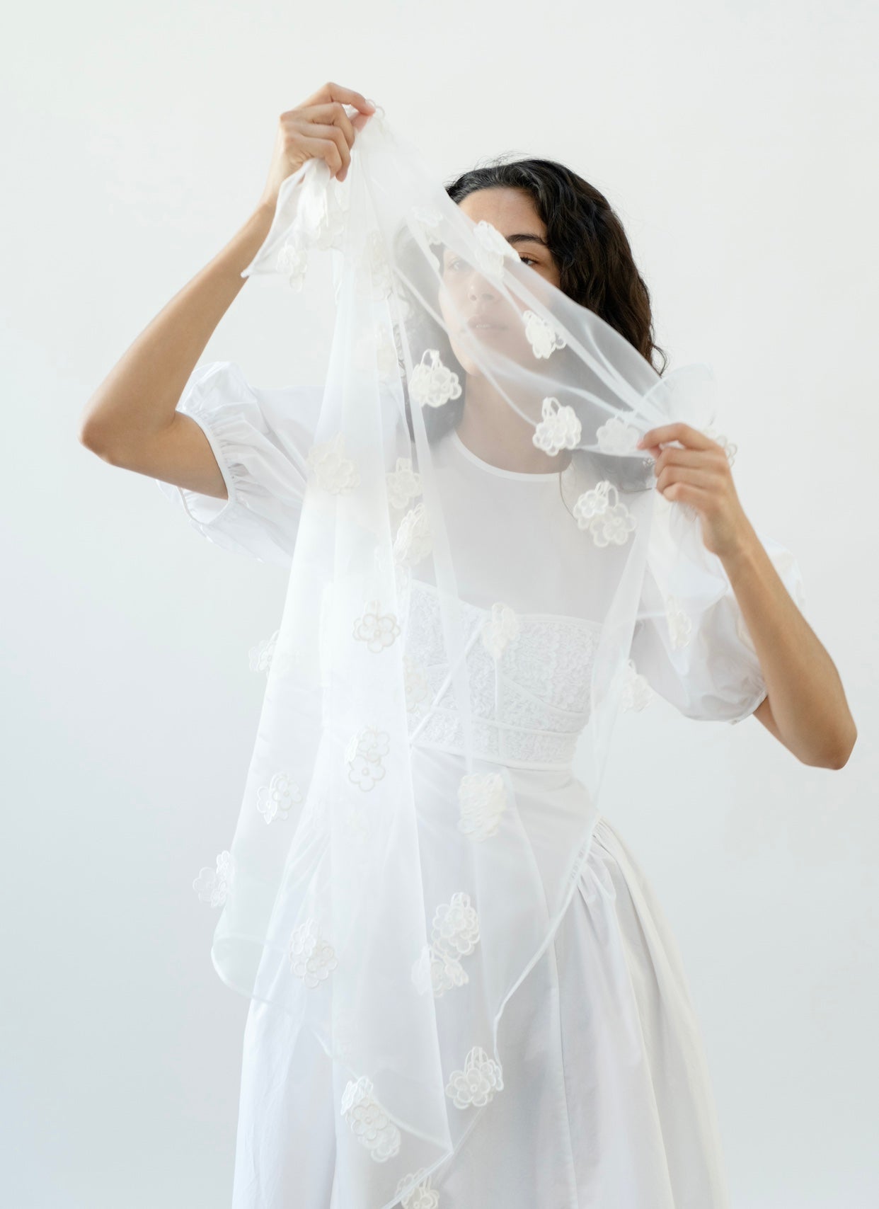 CLEMENTINE | DRESS COTTON WHITE BRIDAL