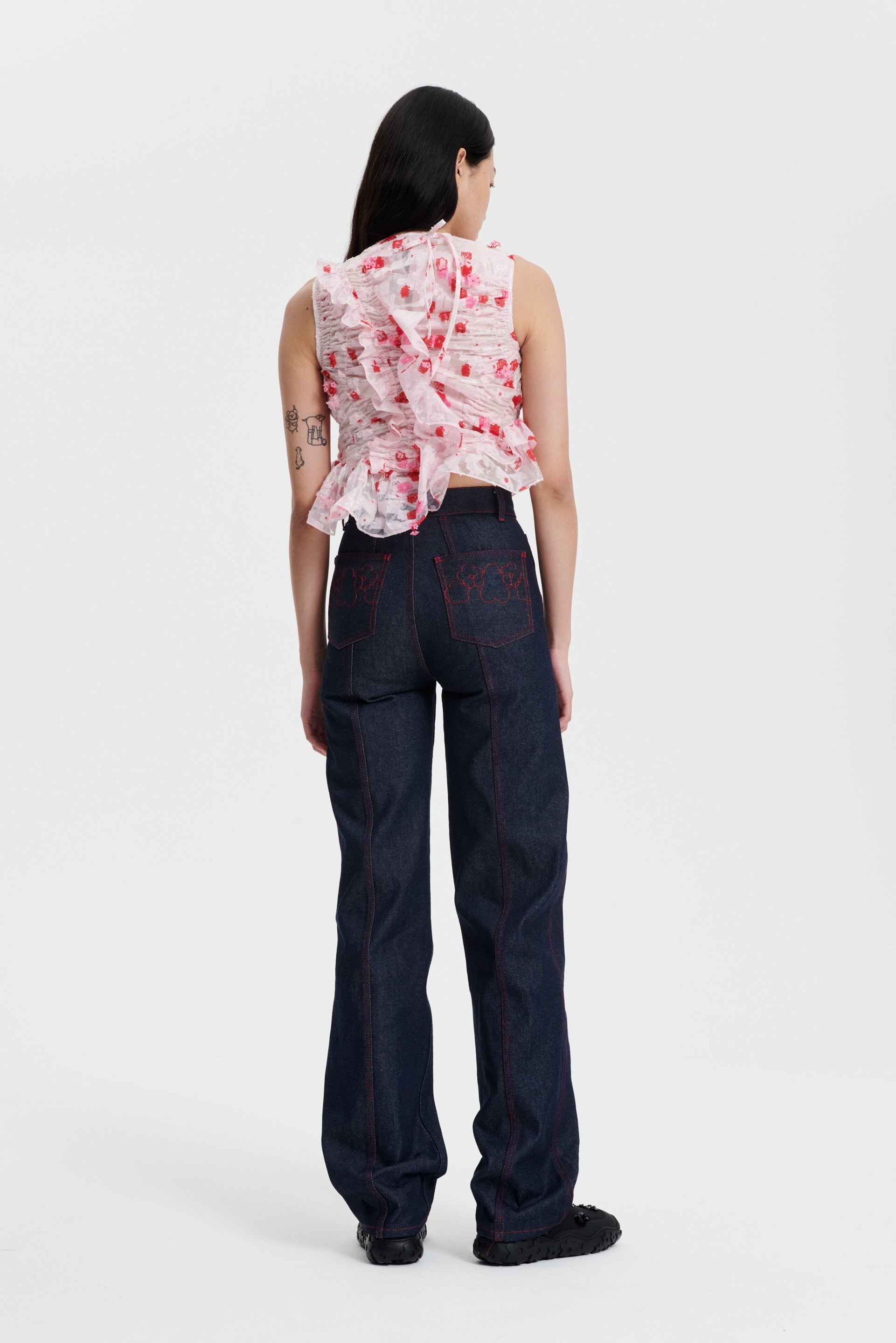 GEO | TOP YARROW FIL-COUP… CLEAR / LIGHT PINK