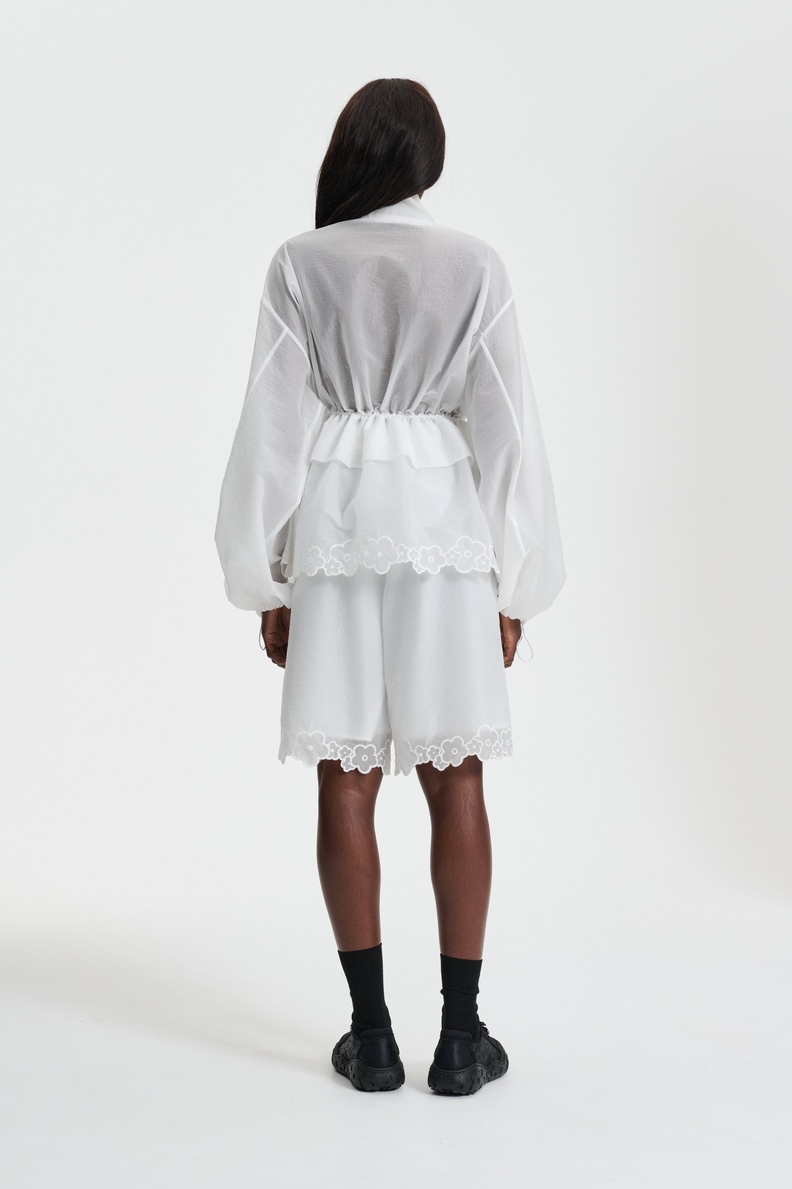 CECILIE BAHNSEN★Arlo シースルージャケット 送関込み ARLO | JACKET KUMO FIL-COUP… BLACK