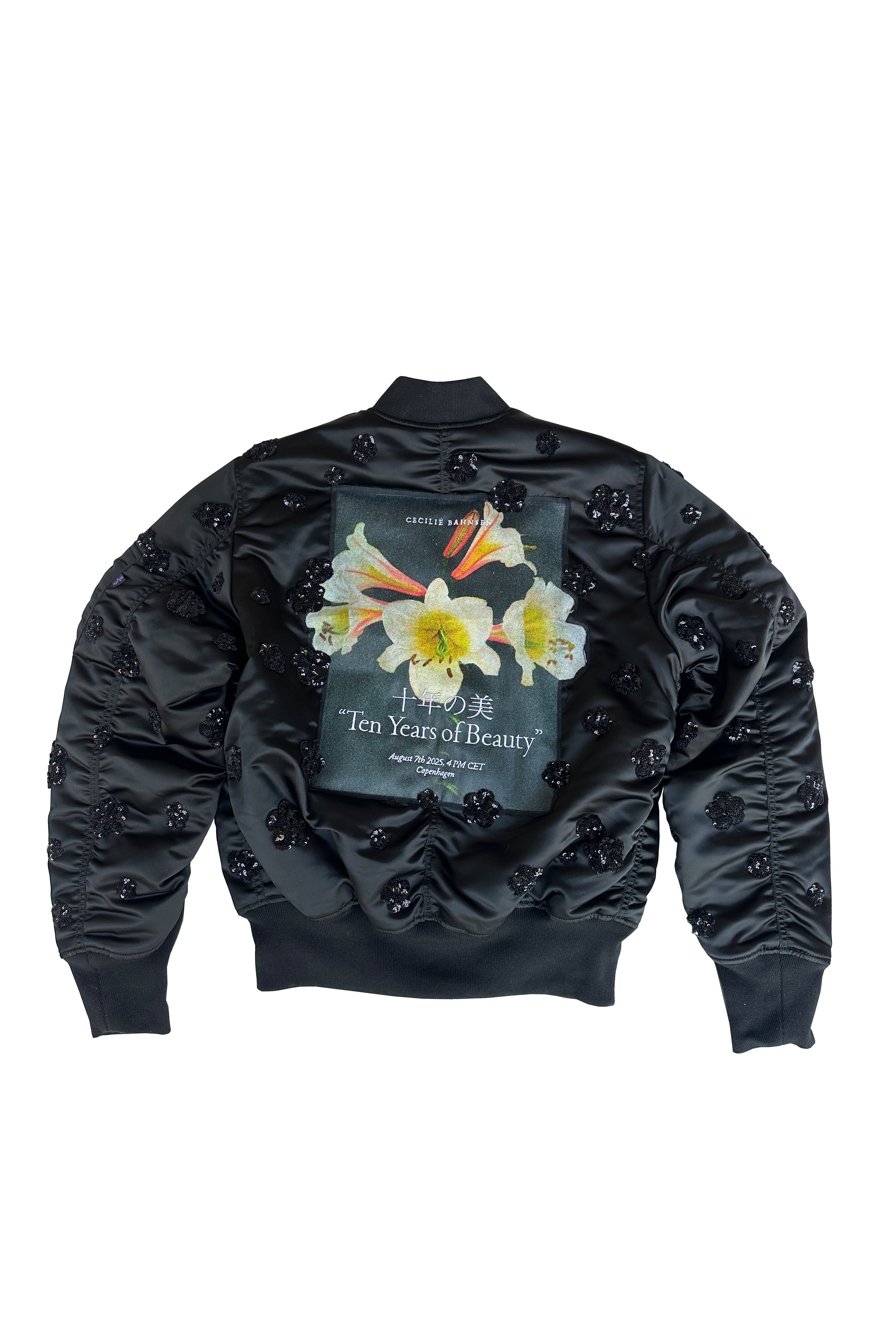 brunt harmony 25 ブラック 10 YEARS OF BEAUTY LIMITED EDITION EMBROIDERED BOMBER