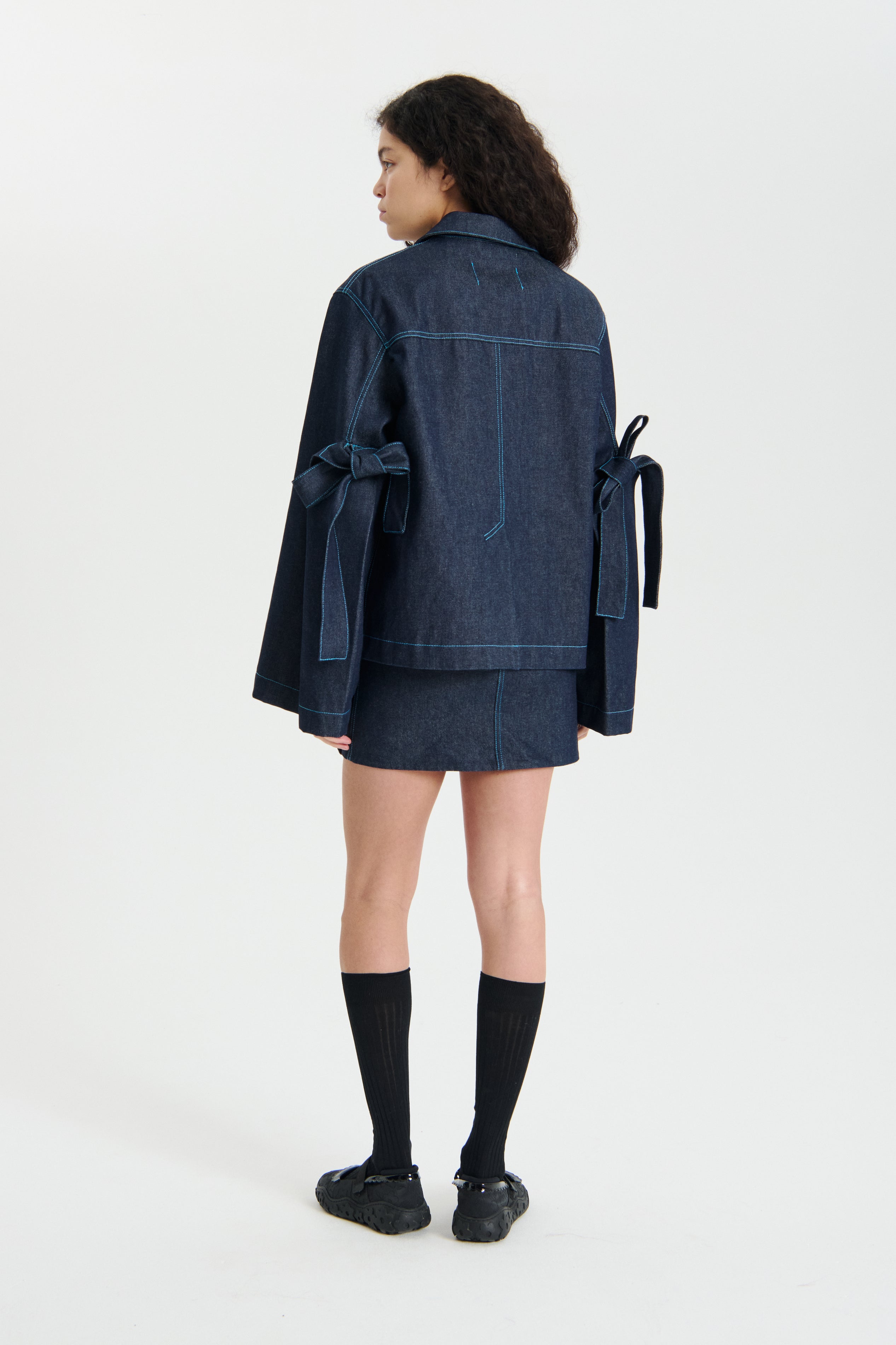 【関税込み】CECILIE BAHNSEN Jackets ARLO | JACKET KUMO FIL-COUP… BLACK