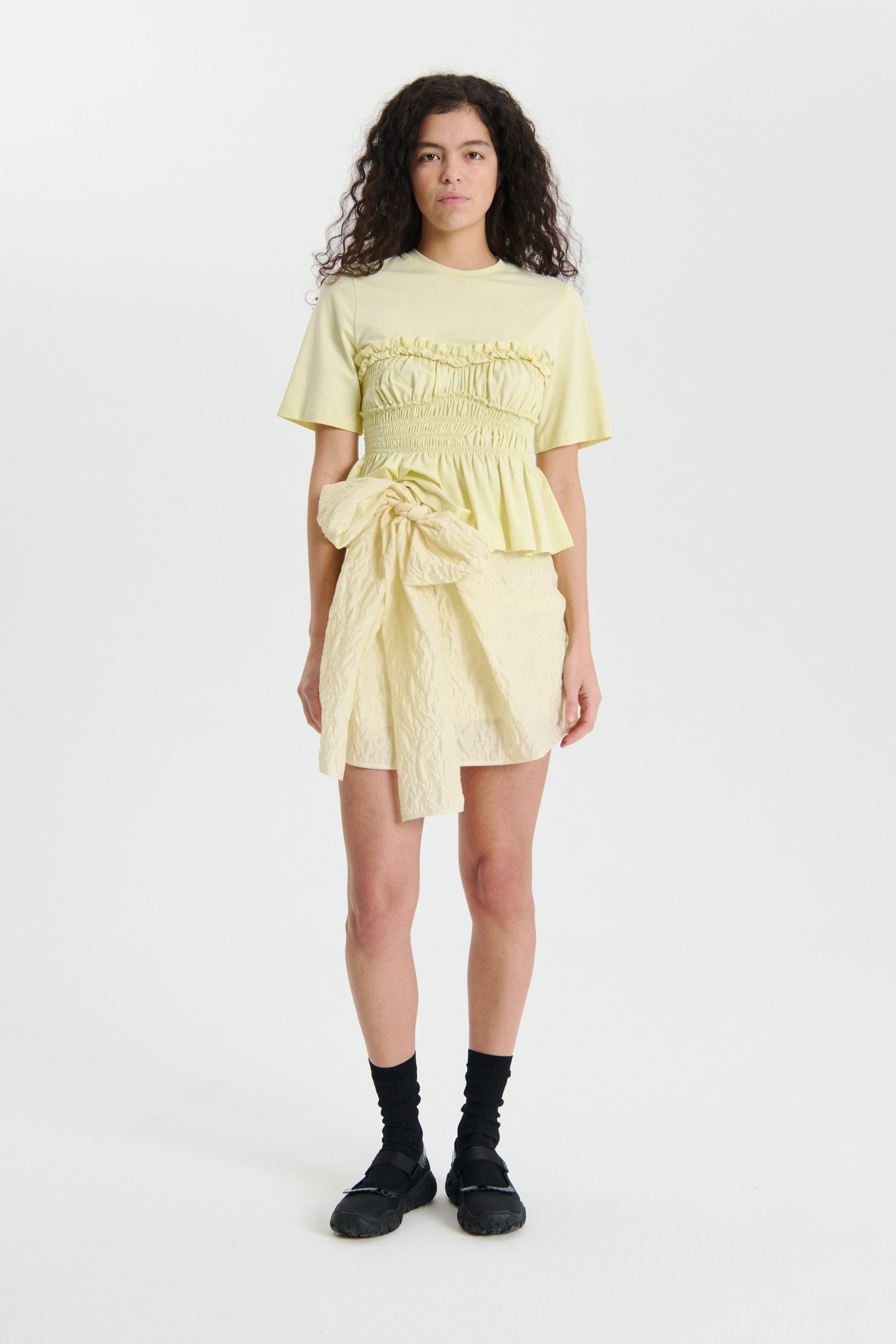 VILDE | TOP JERSEY SOFT YELLOW VILDE | TOP JERSEY SOFT YELLOW