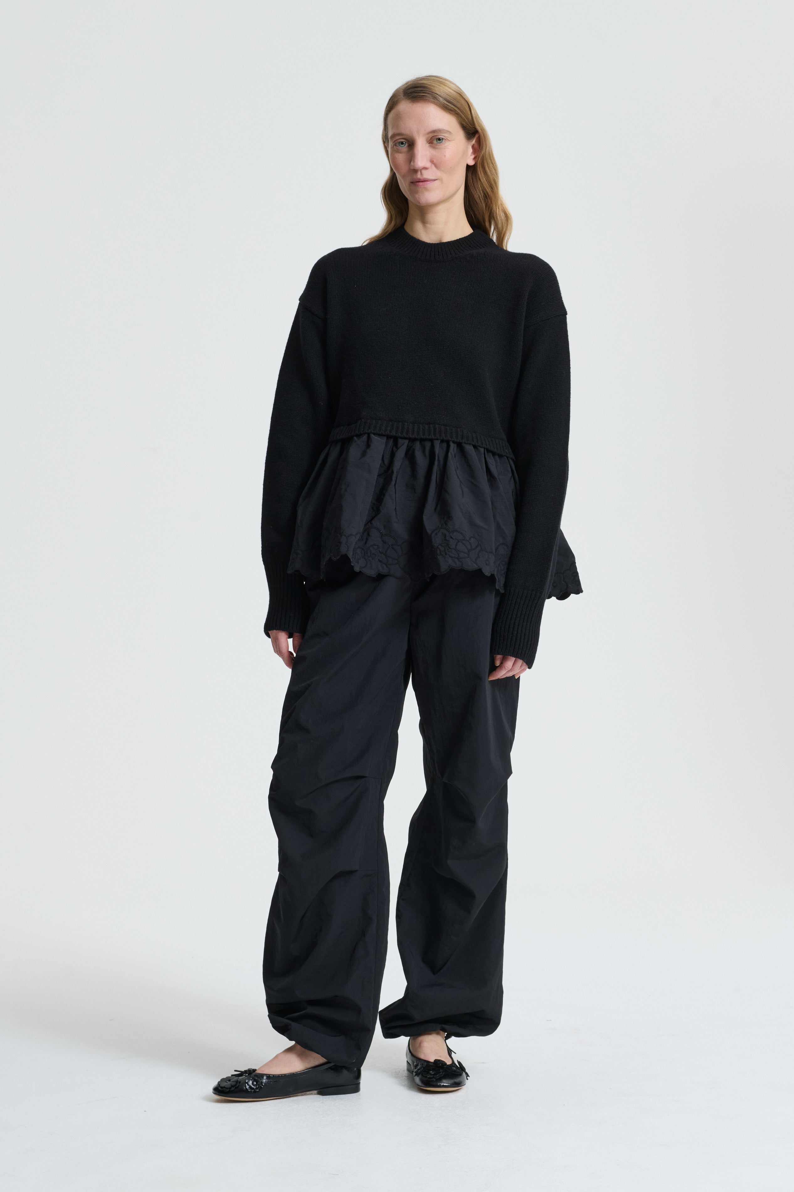 CECILIE BAHNSEN セシリーバンセン 25AW BERA JUMPER RECYCLED CASHMERE ニットトップス BLM-55090-B ブラウン S BERA | JUMPER RECYCLED CASHMERE BROWN