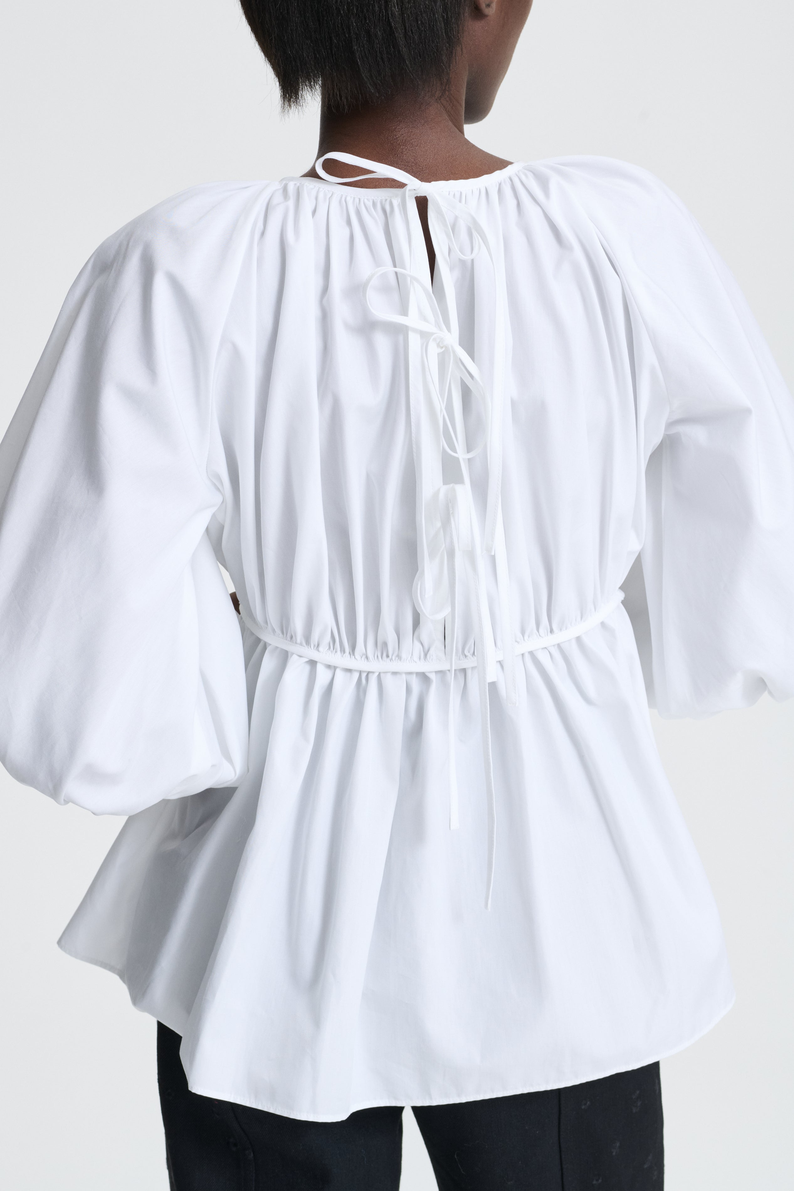 AMO | TOP COTTON WHITE