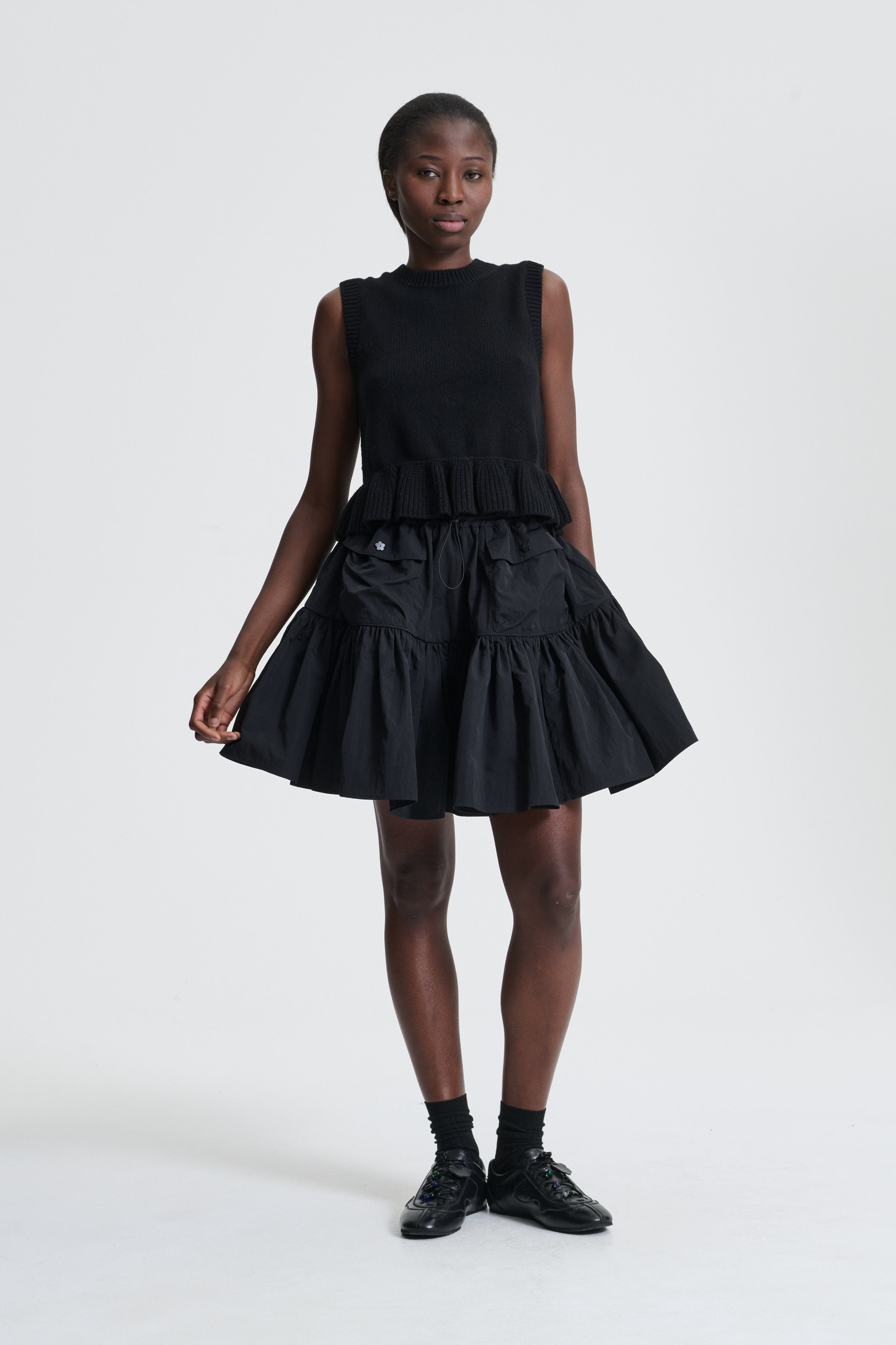 ボトムス wonnyribbon eloise blouse & skirt black ボトムス wonnyribbon eloise blouse & skirt black ボトムス