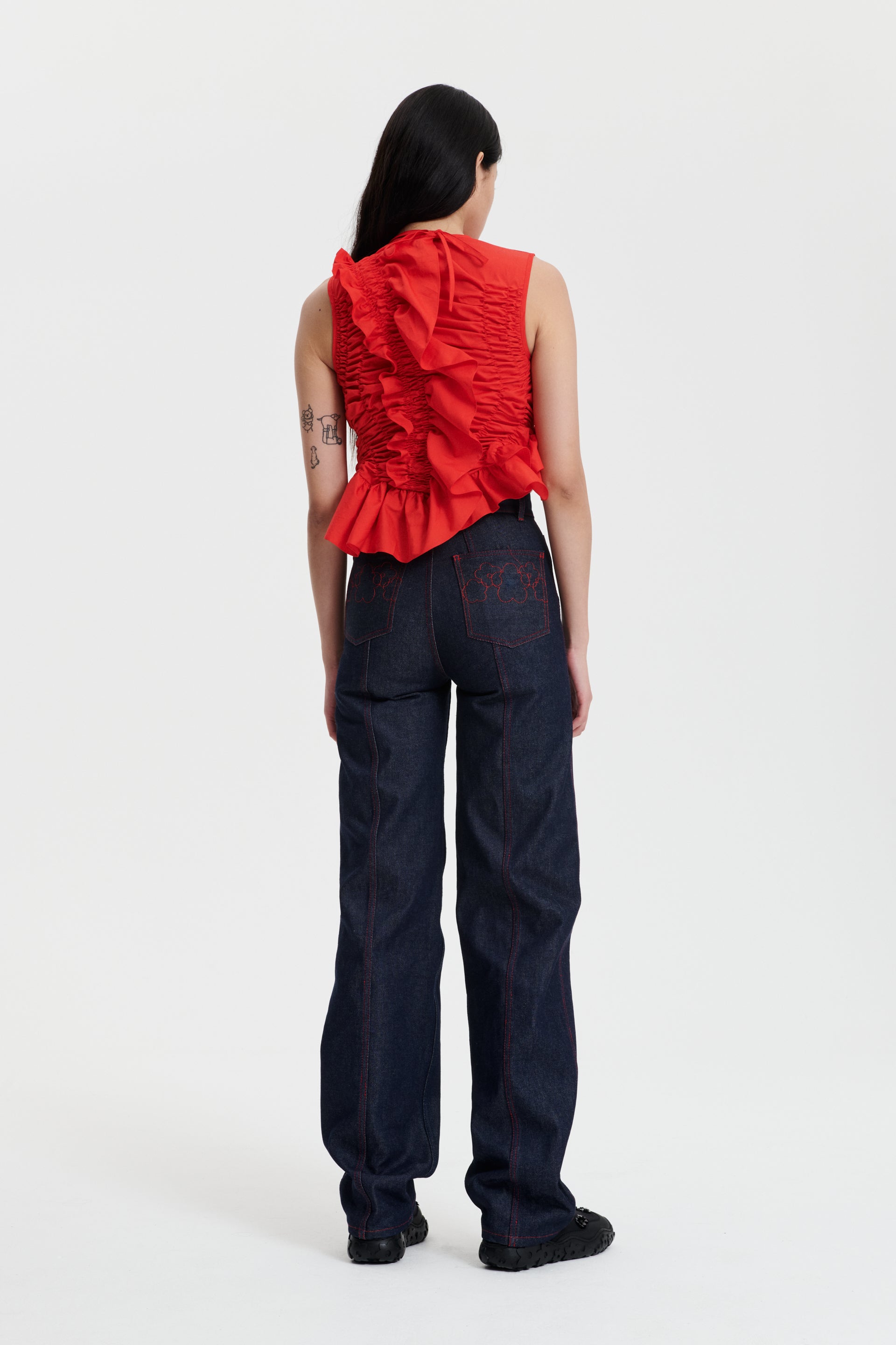 GEO | TOP COTTON POPPY RED