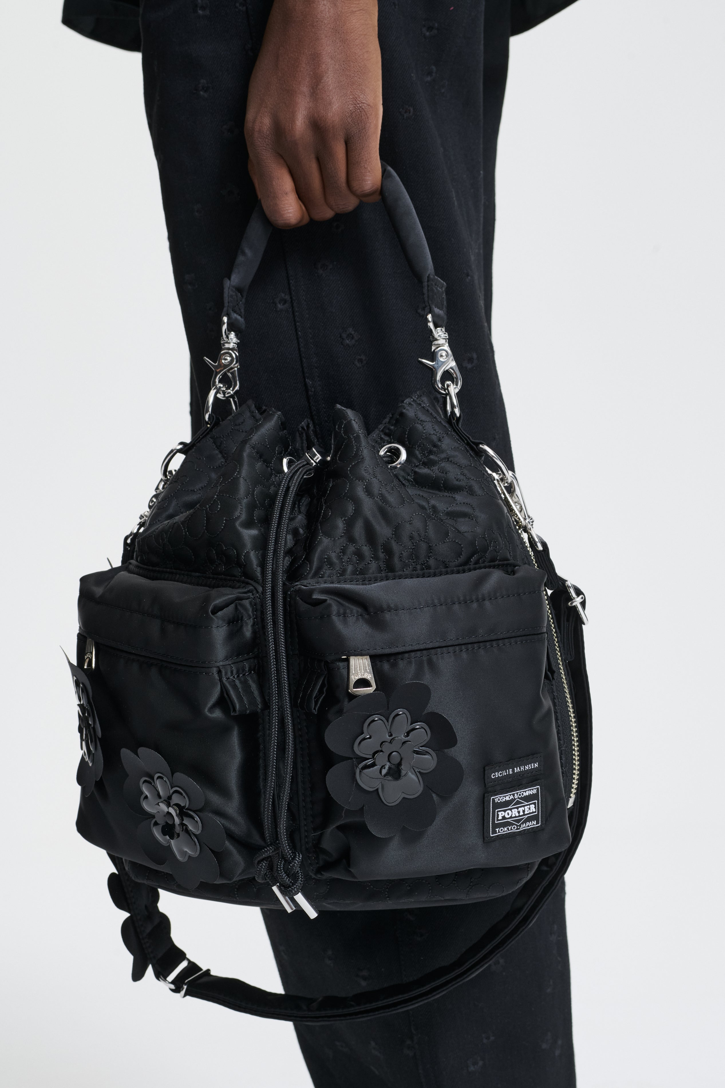 CECILIE BAHNSEN X PORTER 2WAY TOOL | BAG BLACK