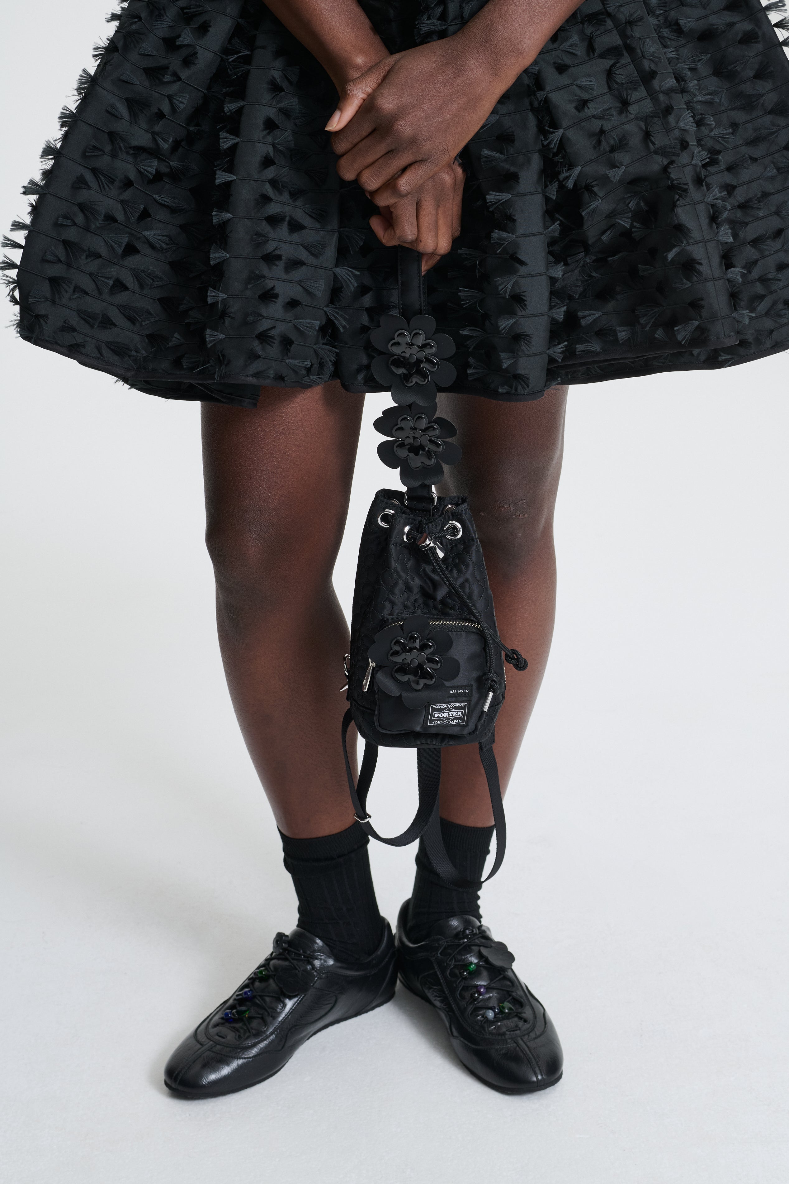 PORTER × CECILIE BAHNSEN BONSAC MINI CECILIE BAHNSEN X PORTER BONSACK MINI | BAG BLACK