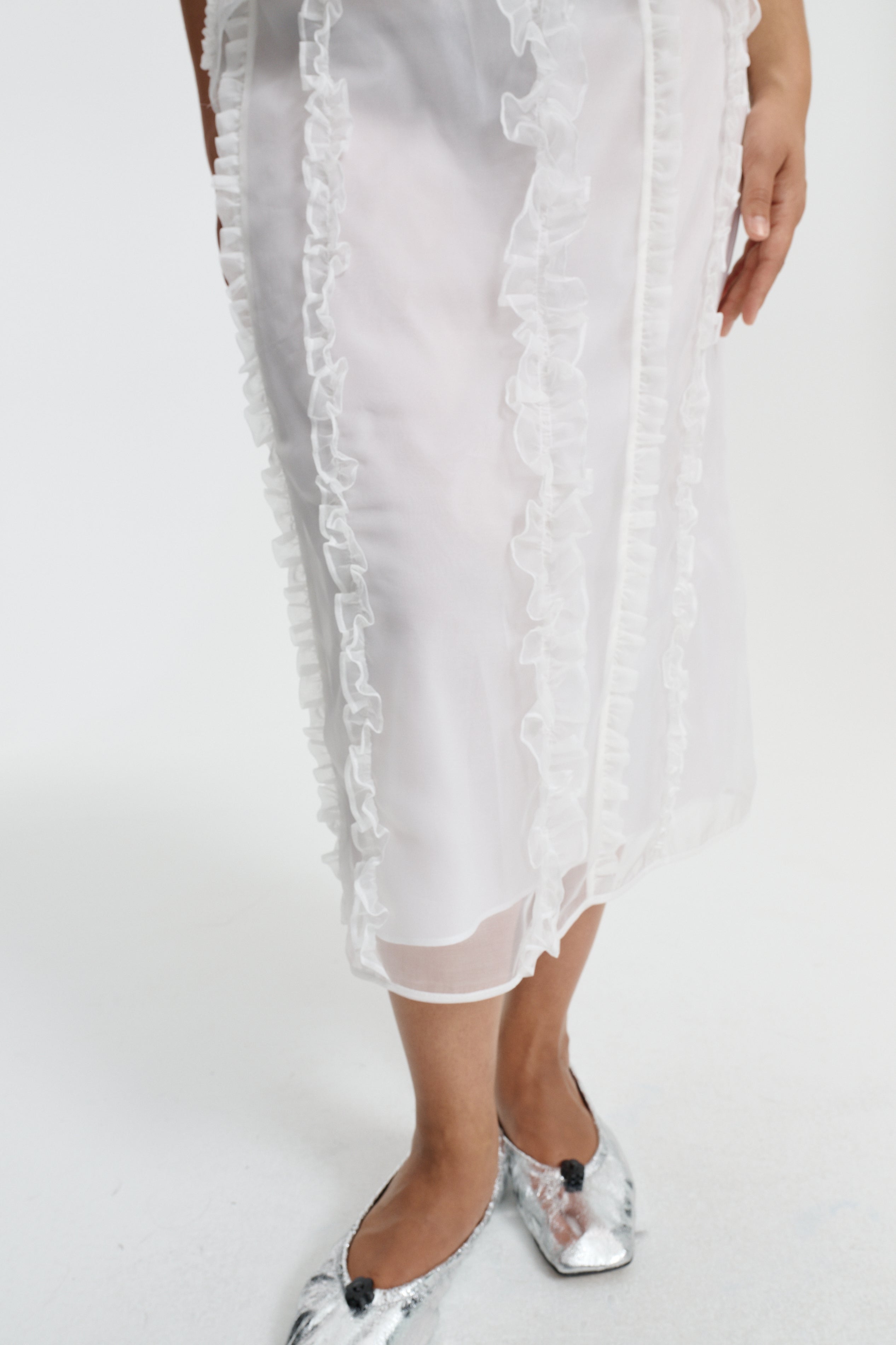 OCEAN | SKIRT ORGANZA WHITE NONA