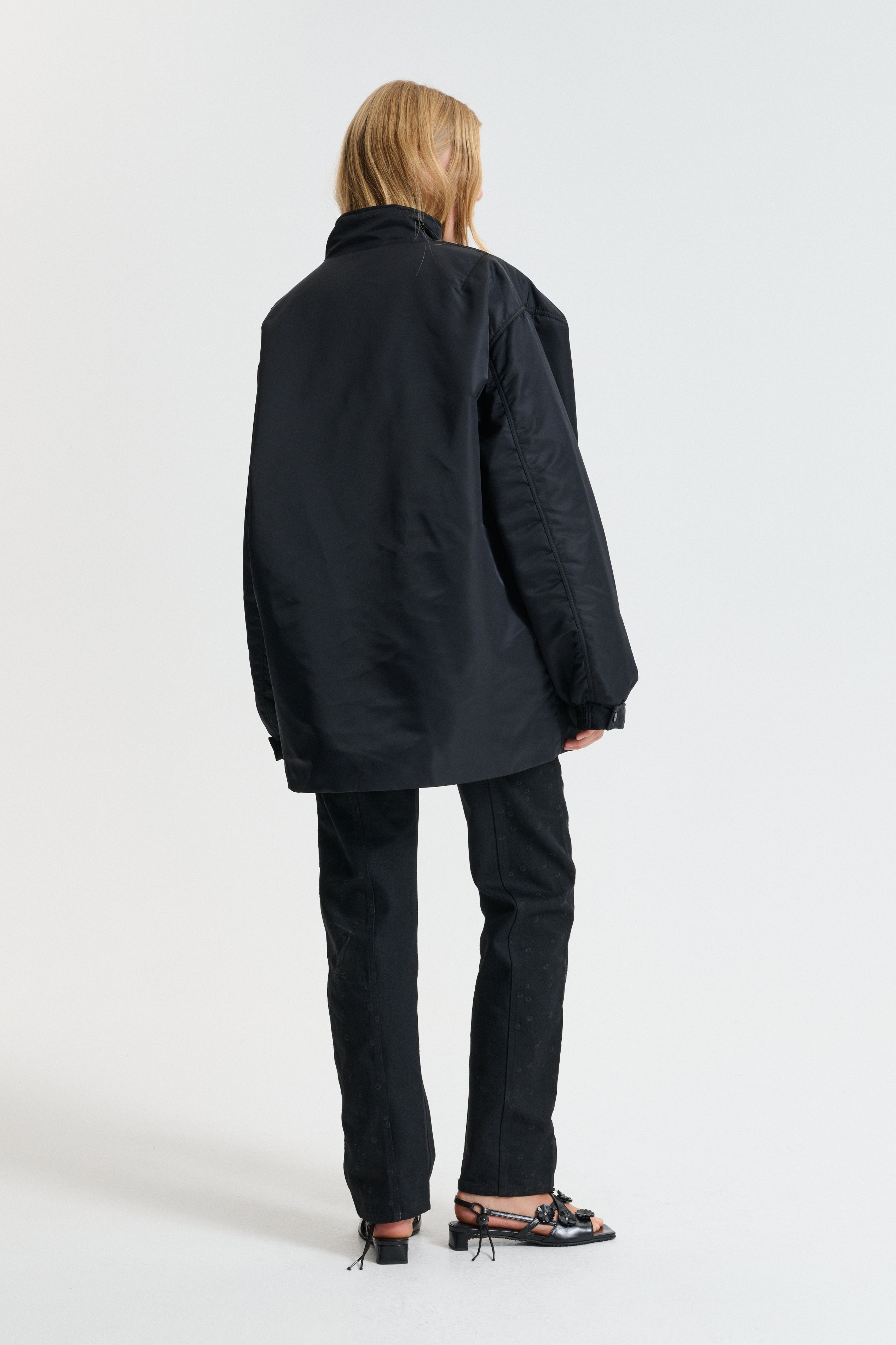 BRIANNA | JACKET NYLON BLACK
