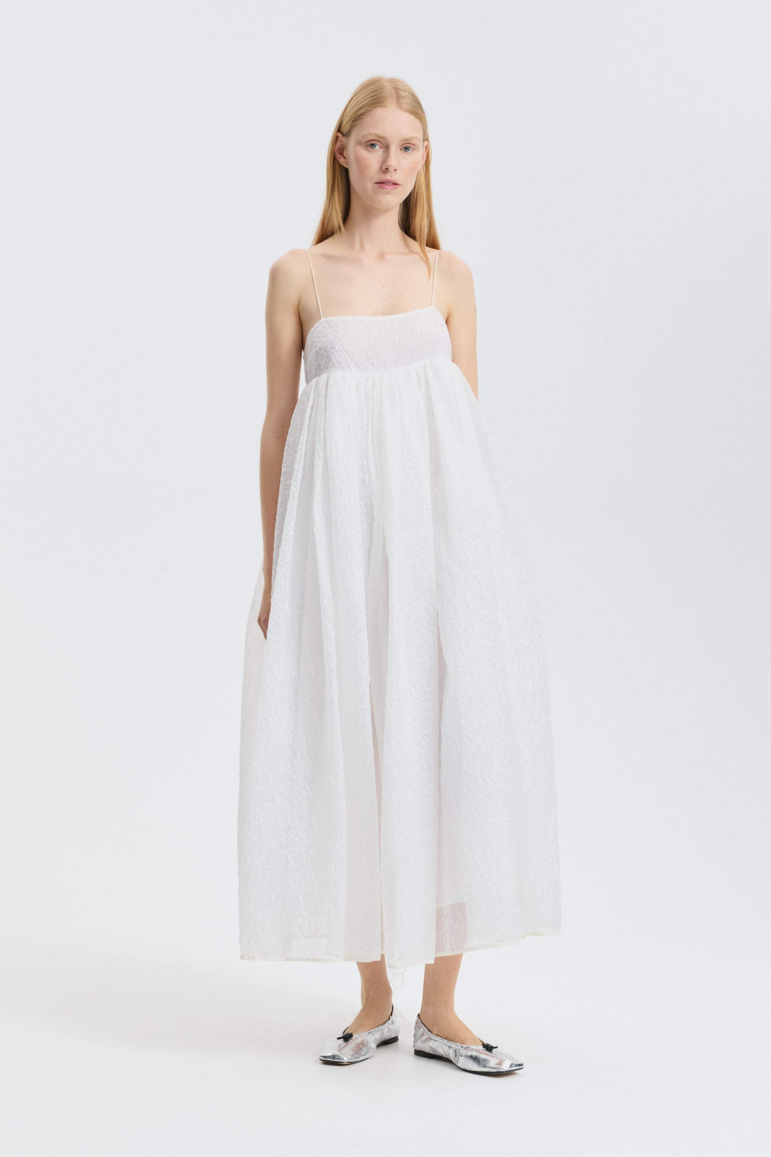 BETH | DRESS ALP MATELASSÉ CLEAR – Cecilie Bahnsen
