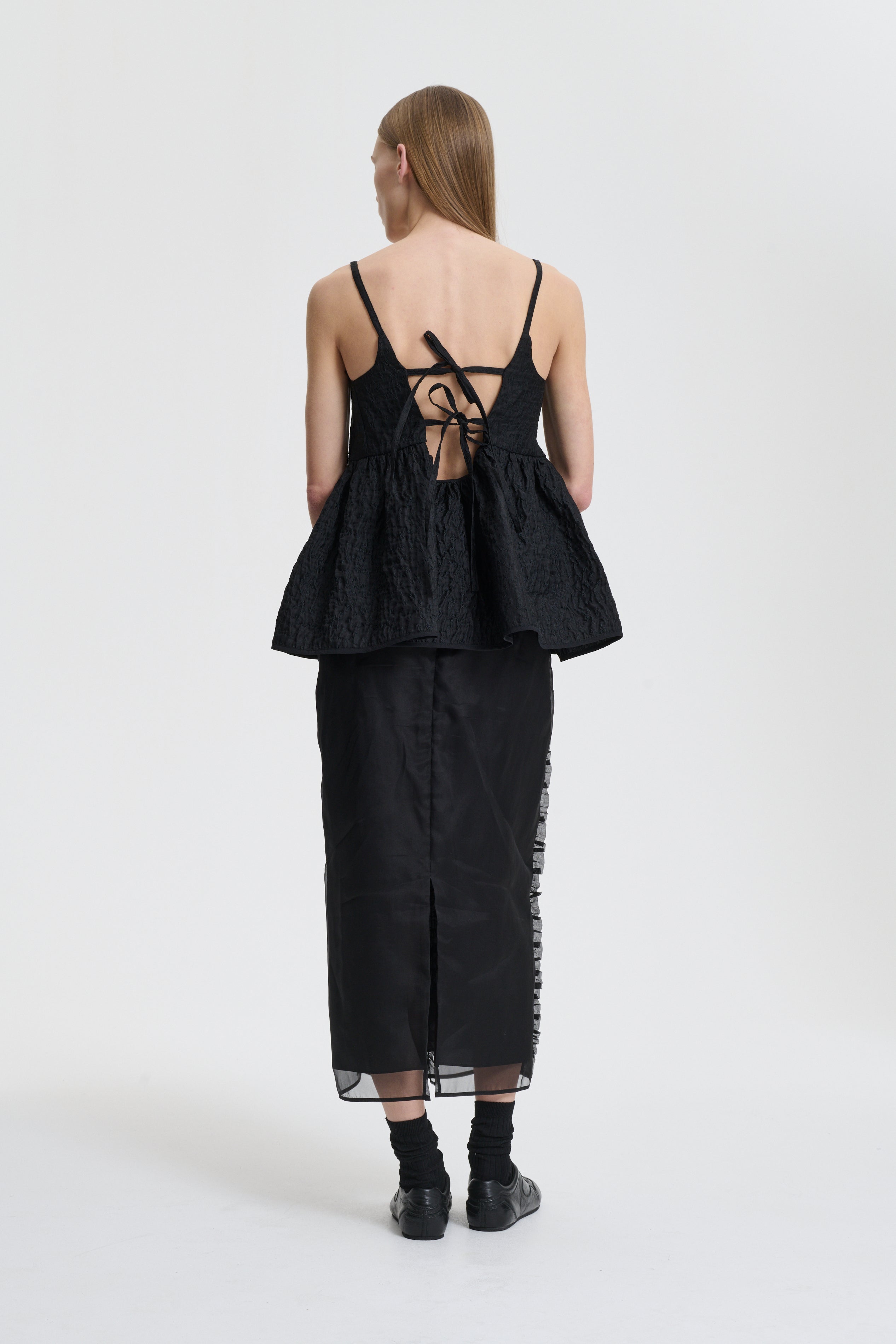 OCEAN | SKIRT ORGANZA BLACK