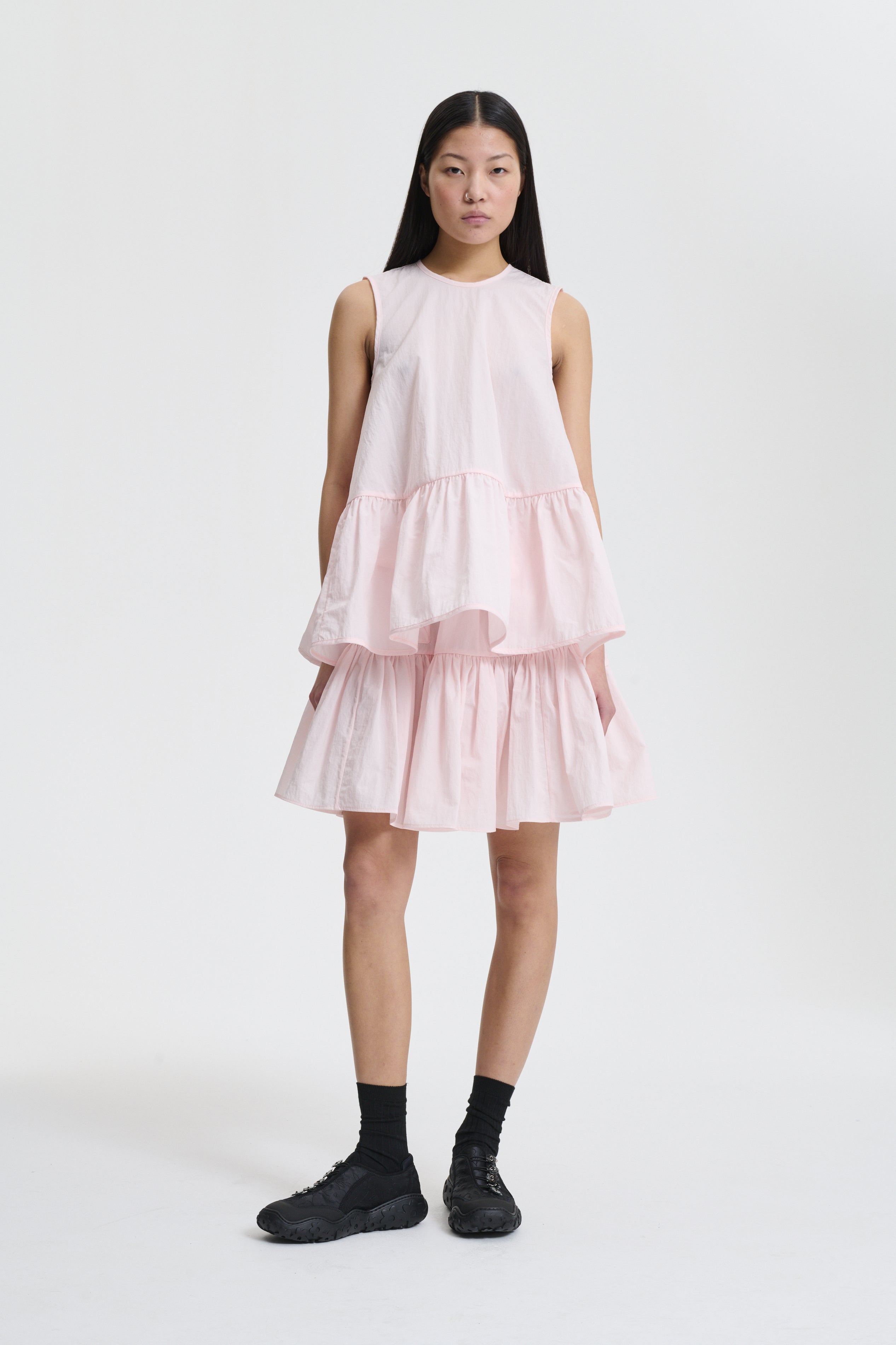 BLAIR | SKIRT RECYCLED TAFFETA BLUSH PINK – Cecilie Bahnsen