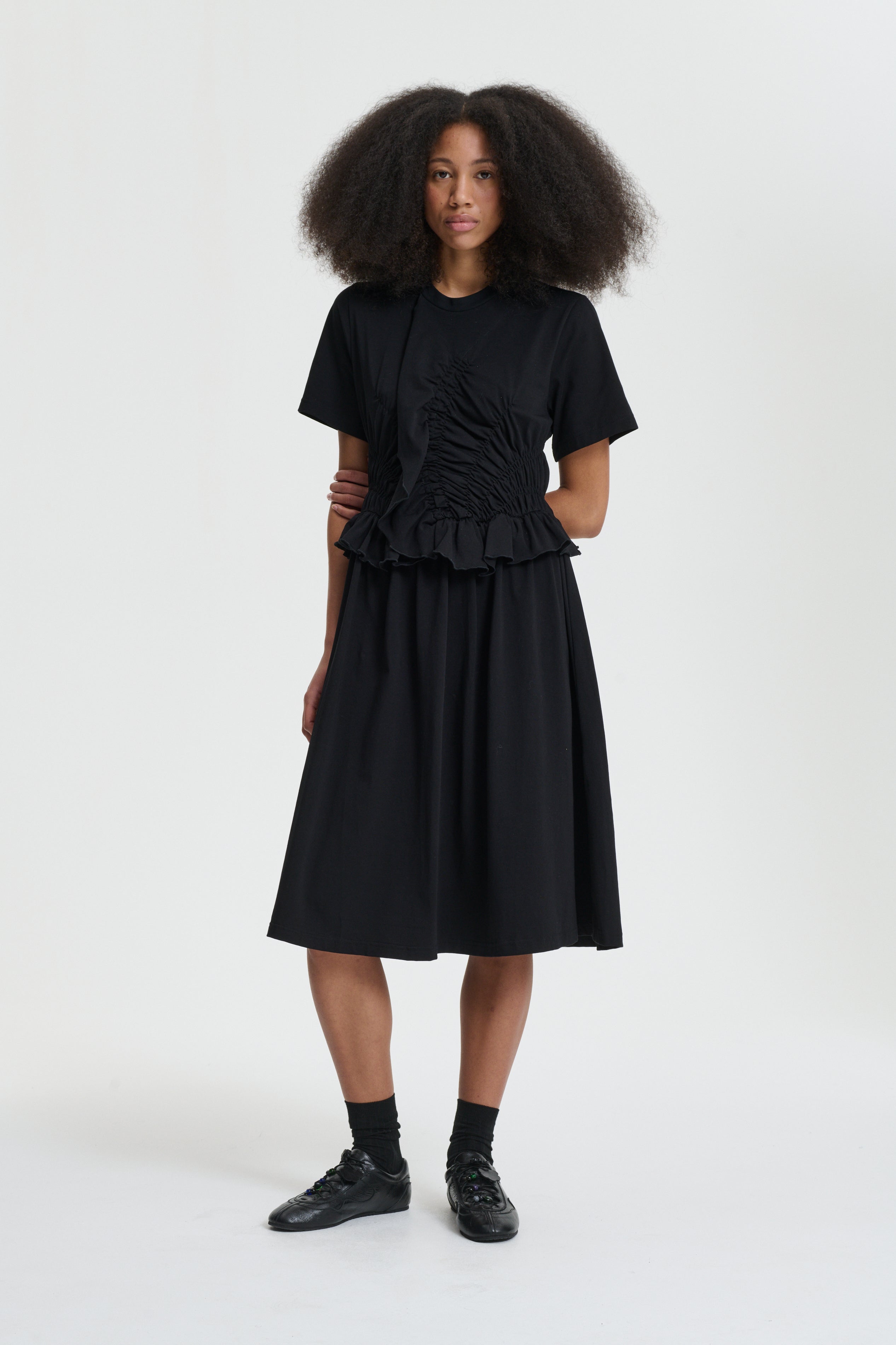 BONNIE | DRESS JERSEY BLACK