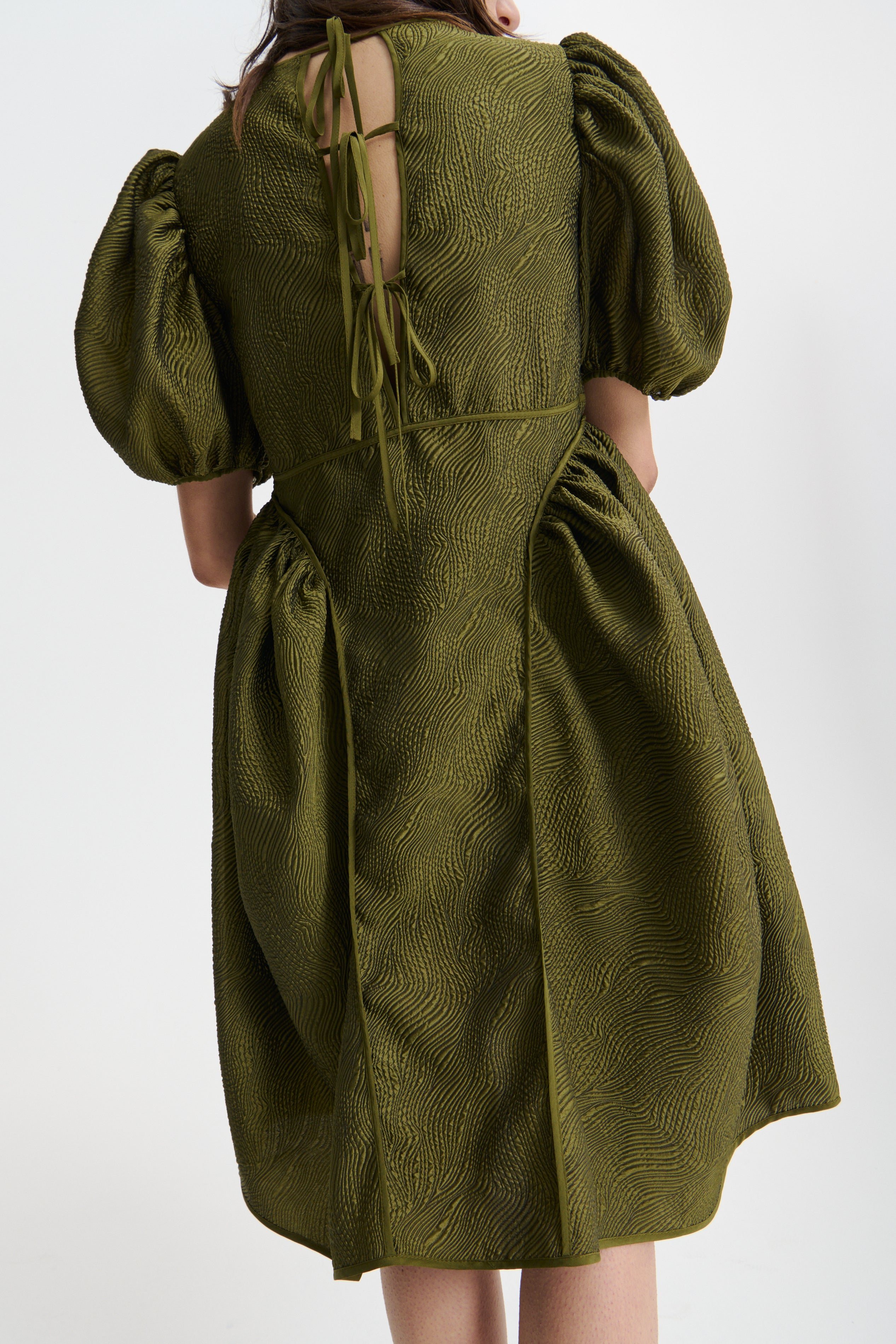 【CECILIE BAHNSEN】FONDA ドレス Cecilie Bahnsen Fonda Kaze Matelassé Dress | Shopbop