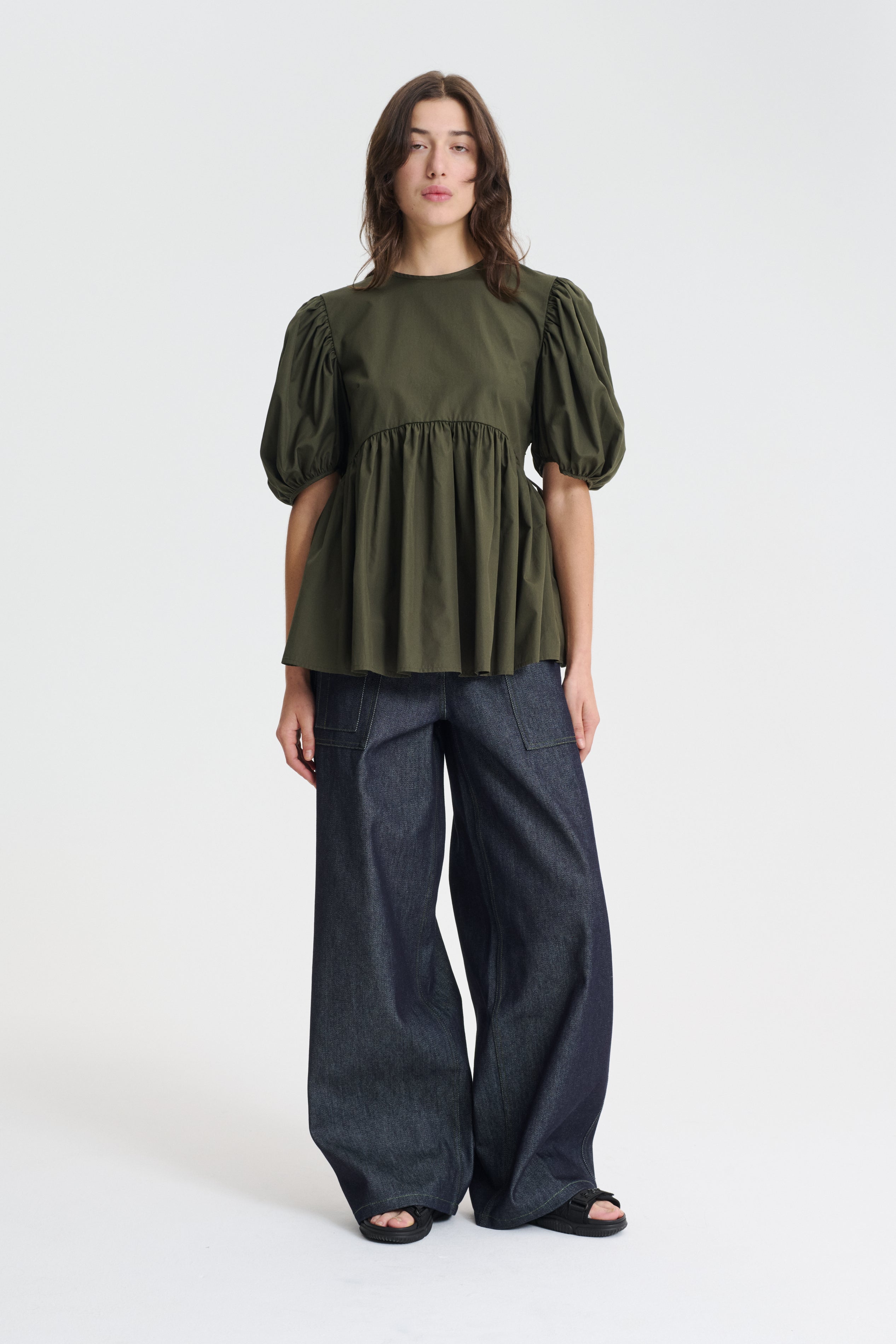 トップス Cecilie Bahnsen SHEA TOP Cecilie Bahnsen Shea Bolsillo Matelassé Bubble Top - ShopStyle