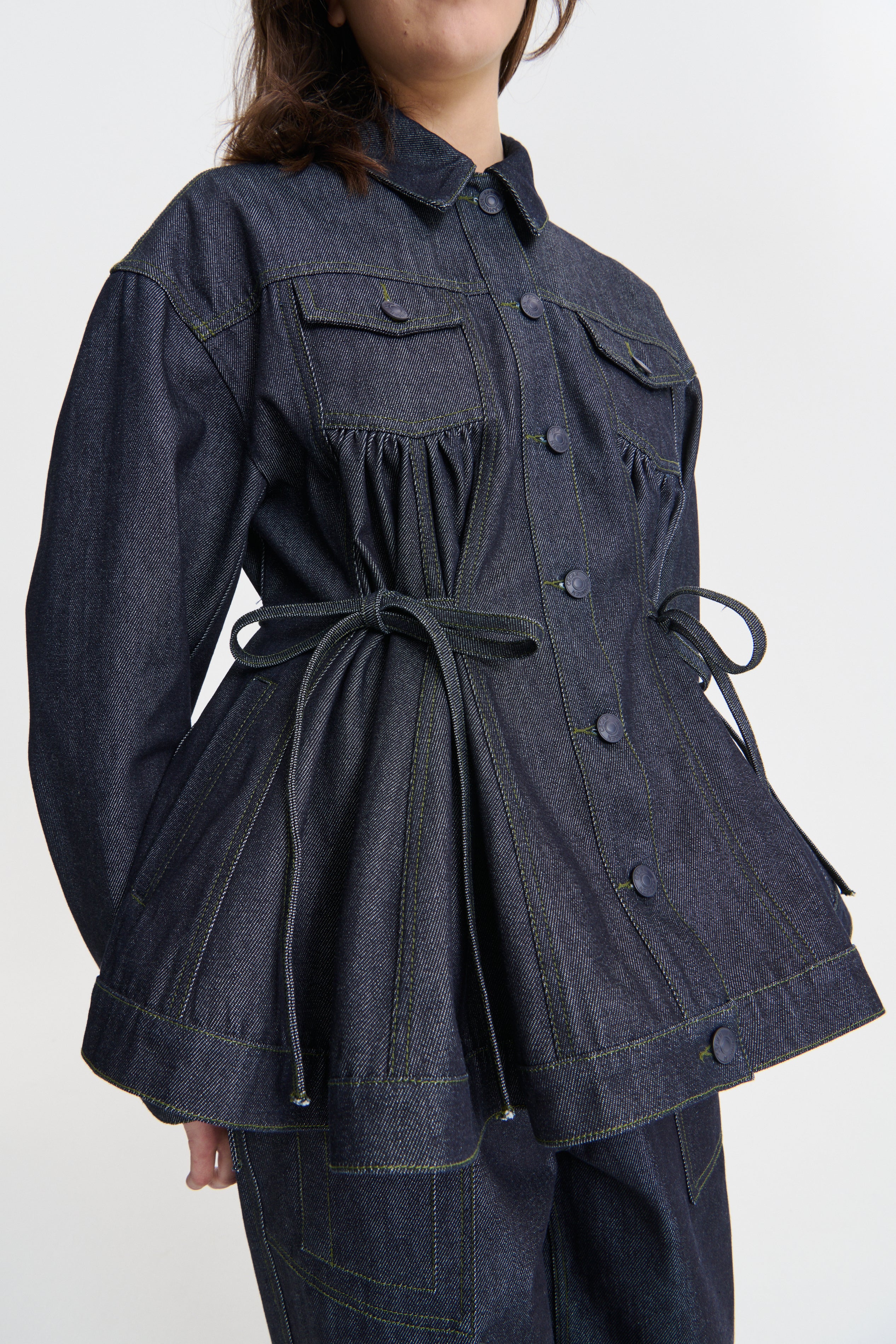 【CECILIE BAHNSEN】アリスジャケット ALICE | JACKET | DENIM INDIGO