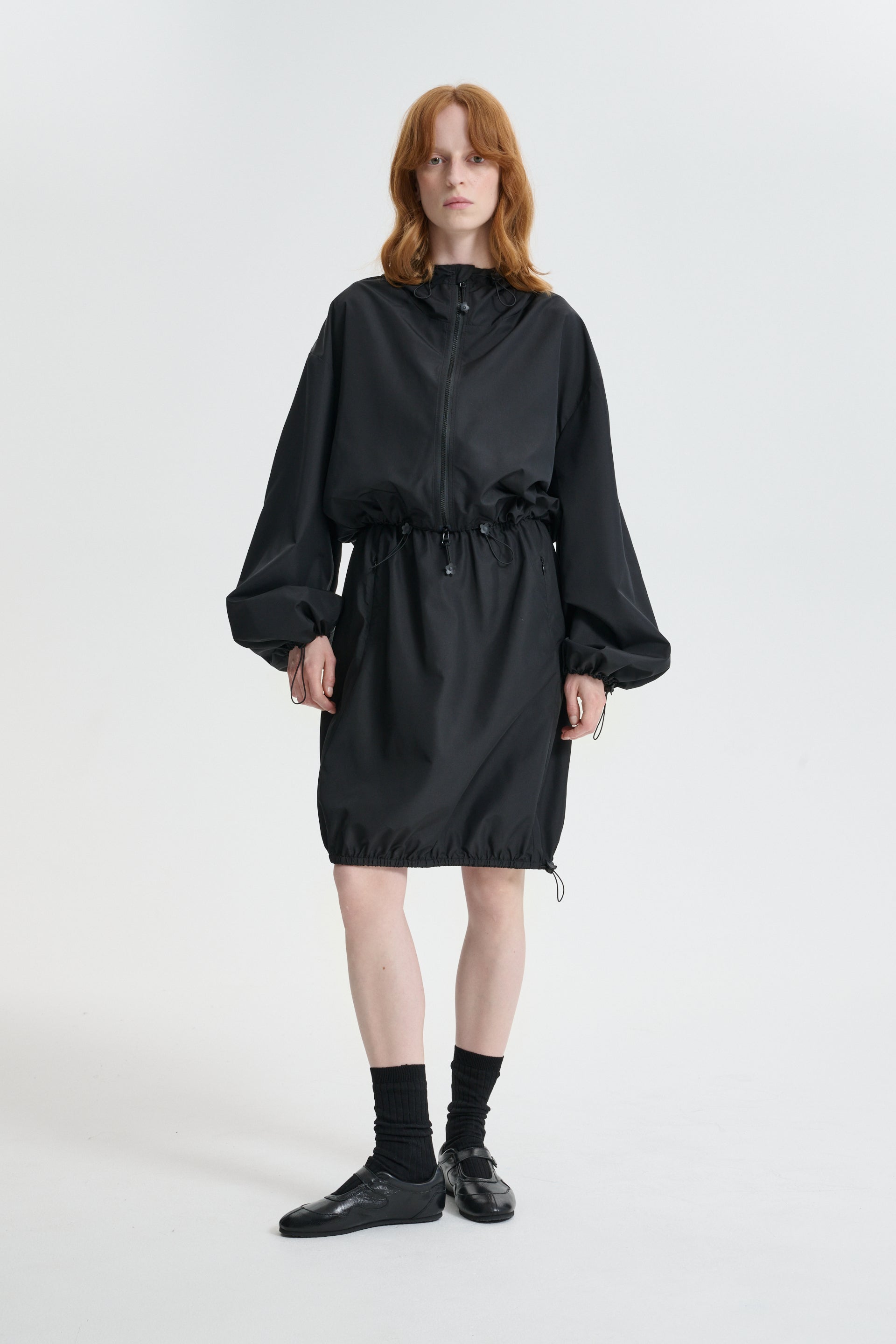 Heve クラウドブルゾン Black 黒 3L BLOUSON JACKET #BLACK [HOD25AW3LBJK] - cocorozashi 三重県四日市