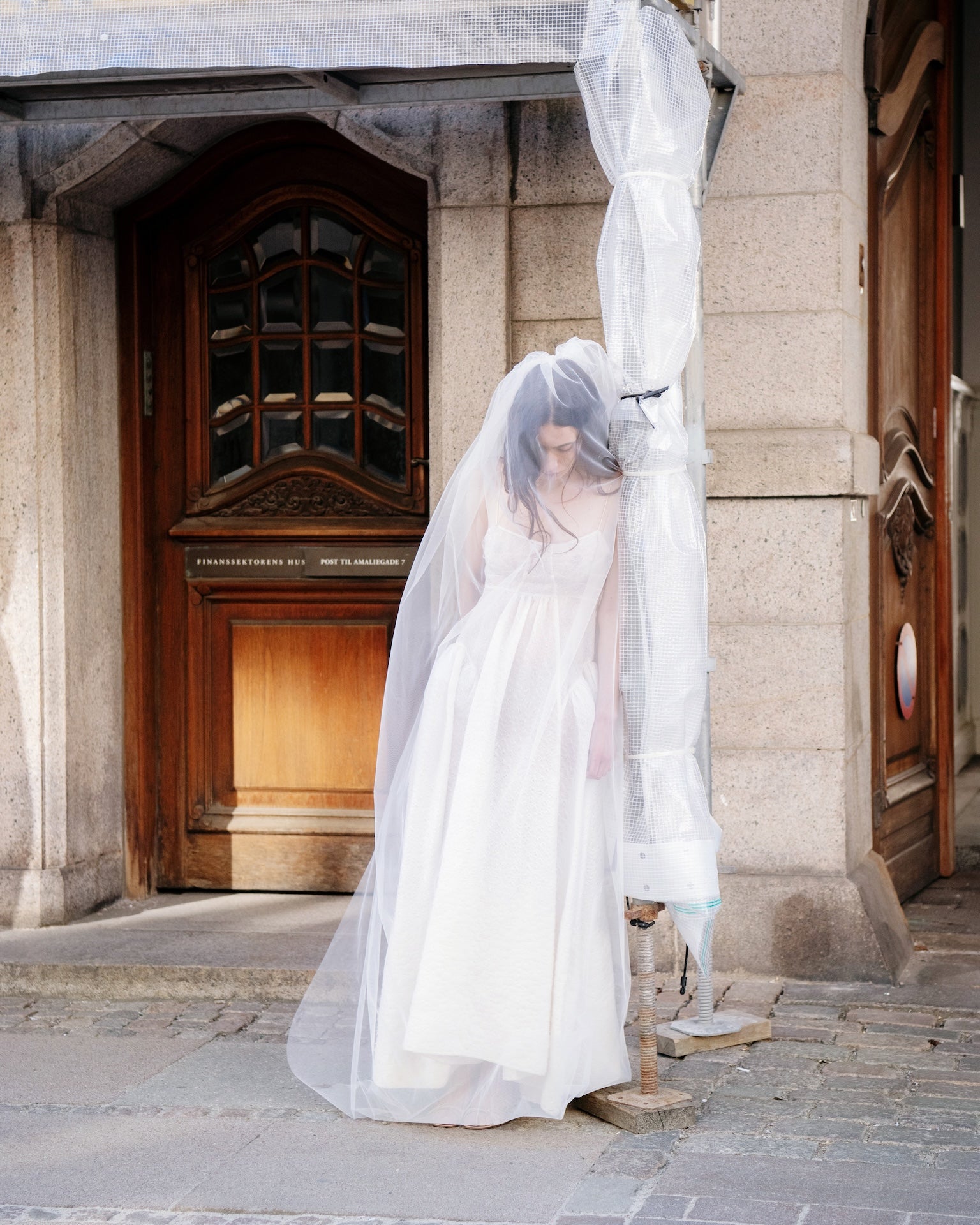 LOUIE | GOWN TIDAL JACQUARD WHITE BRIDAL – Cecilie Bahnsen