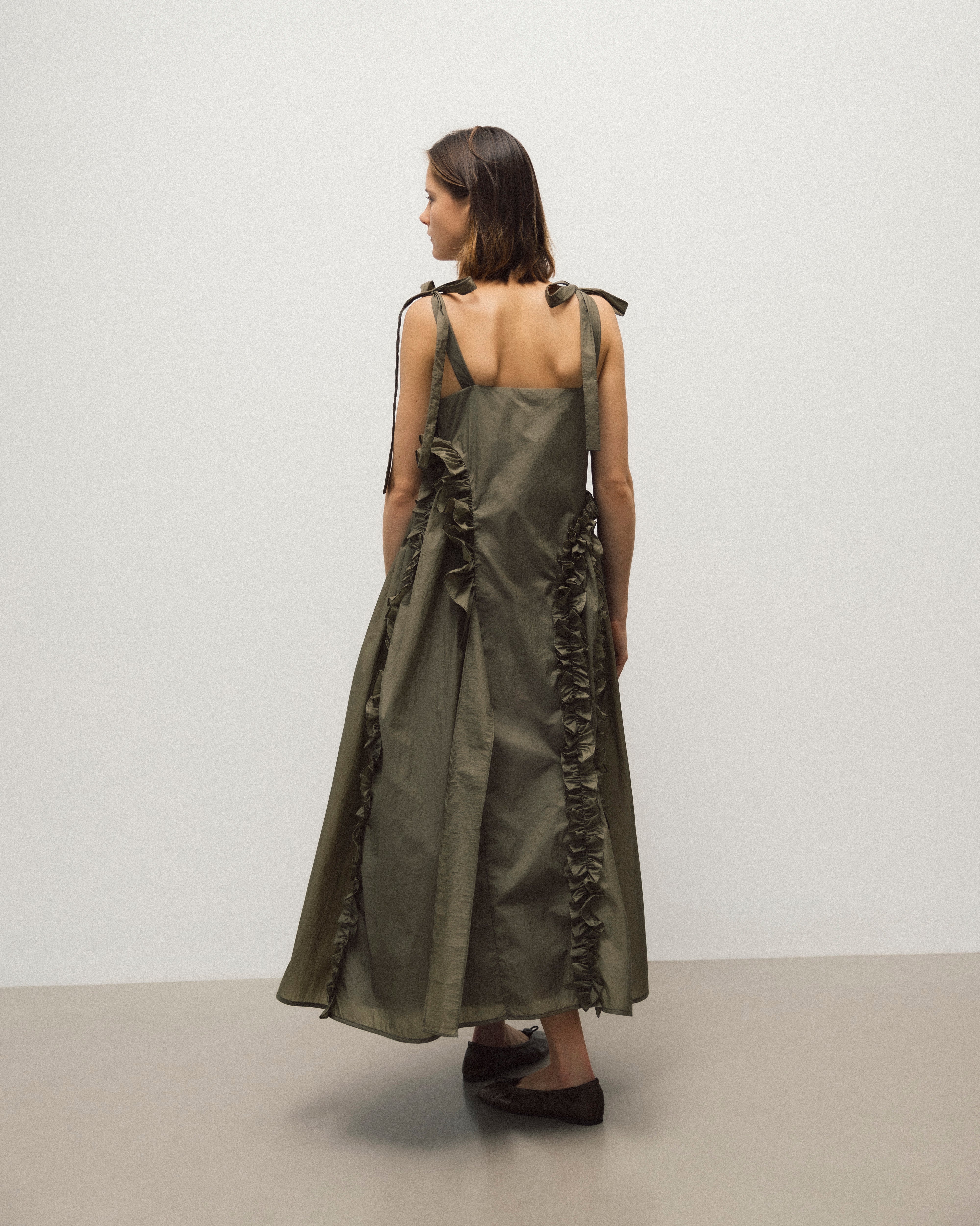 ワンピース [Cecilie Bahnsen]Opal Dress Satin Organza Black Cecilie Bahnsen Opal Dress Satin Organza Black | Shopbop