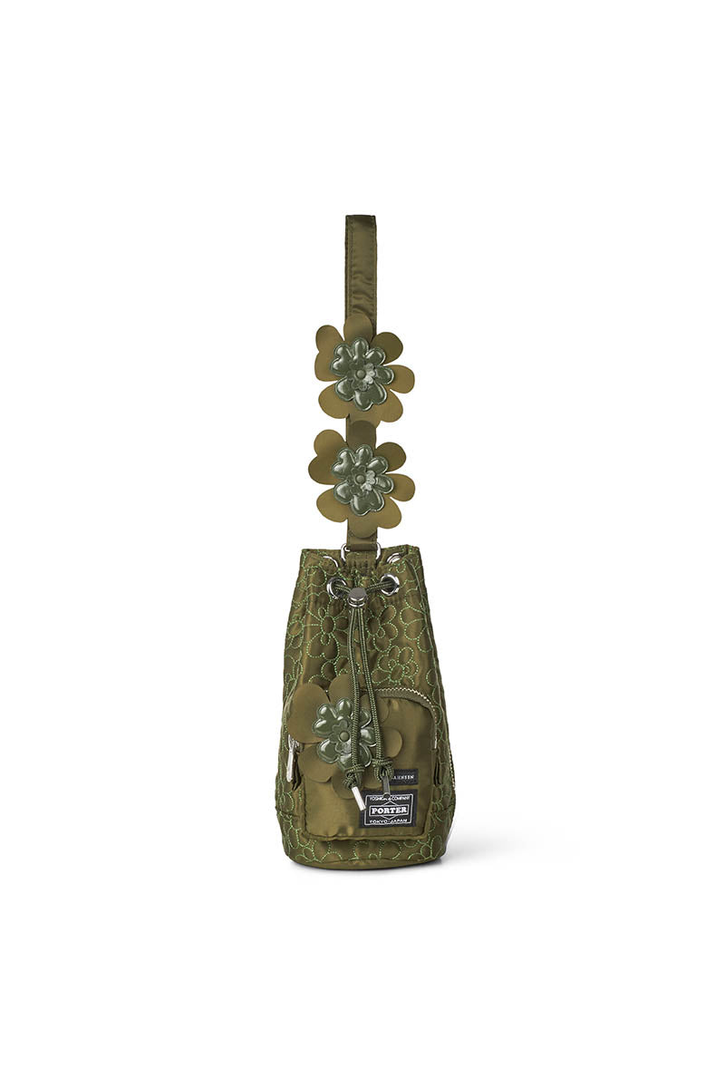 CECILIE BAHNSEN X PORTER BONSACK MINI | BAG OLIVE