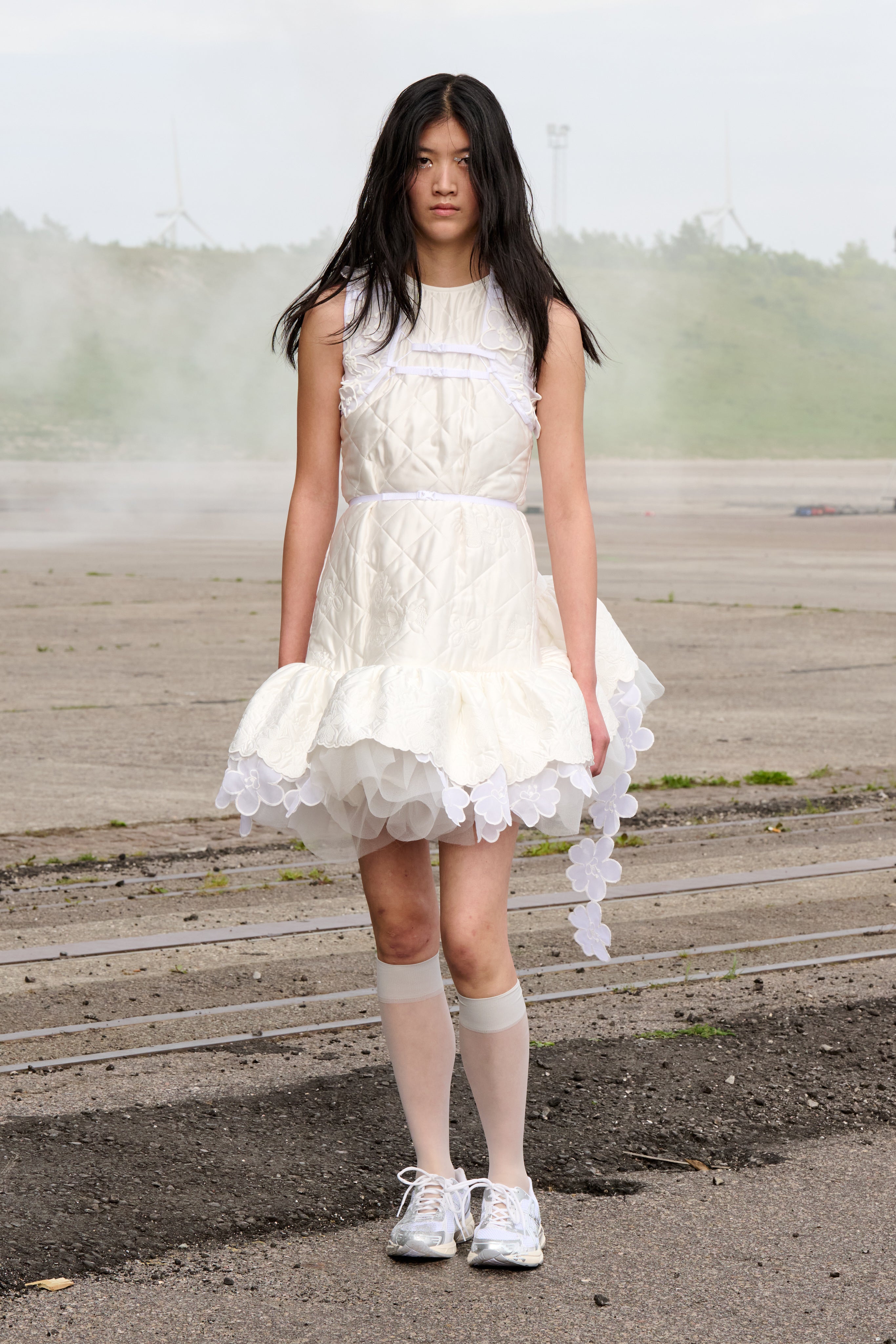 新品未使用タグ付き！cecilie bahnsenベスト。ホワイト SS26-Copenhagen-Fashion-Week-
