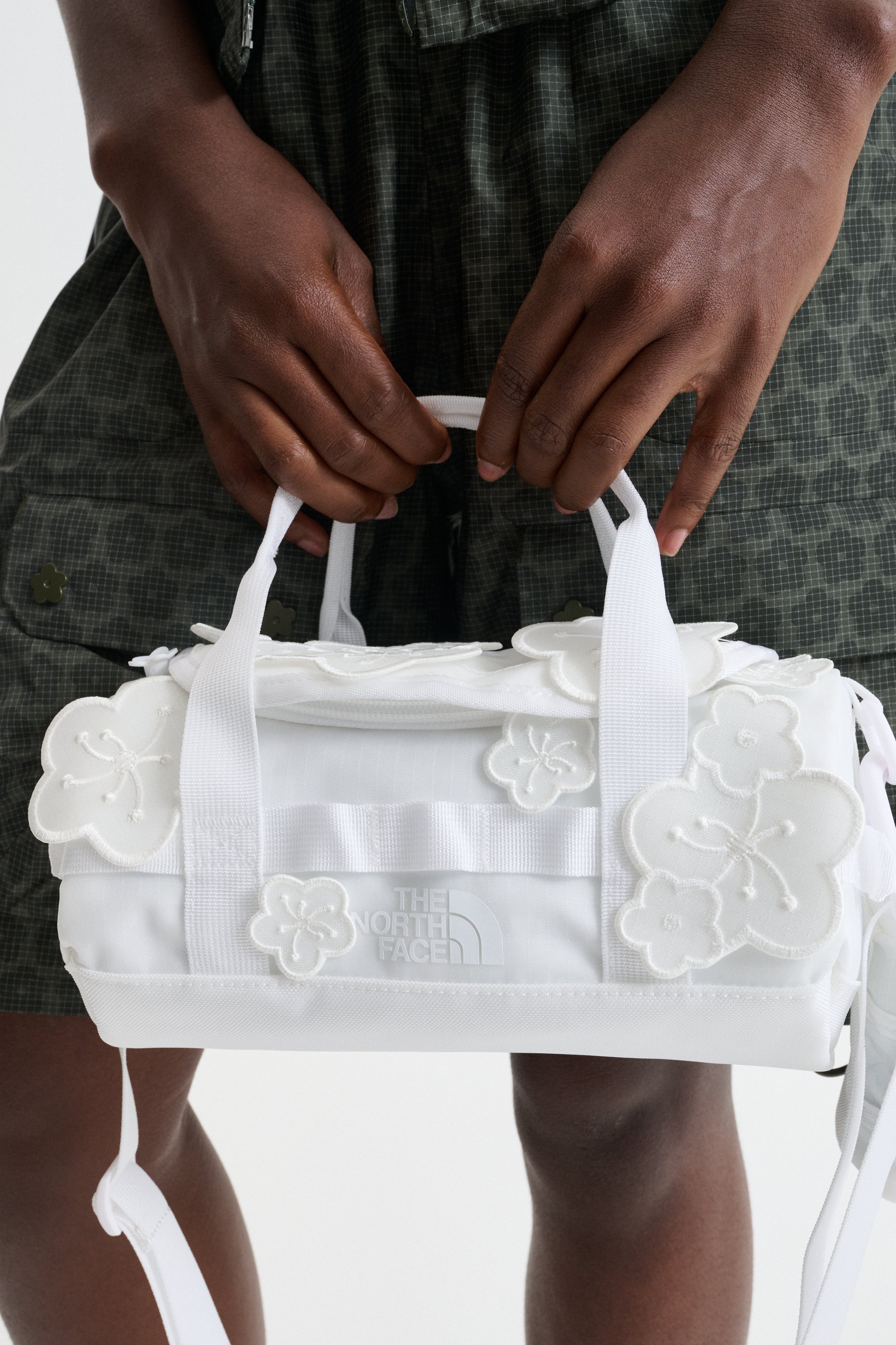 CECILIE BAHNSEN ミニバッグ THE NORTH FACE X CECILIE BAHNSEN MARIA CLUTCH | BAG NYLON | WHITE