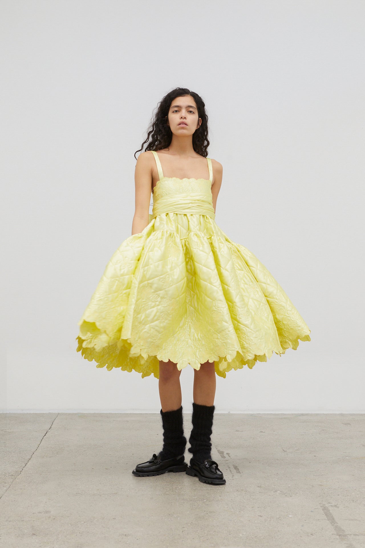 Cecilie bahnsen shop yellow dress