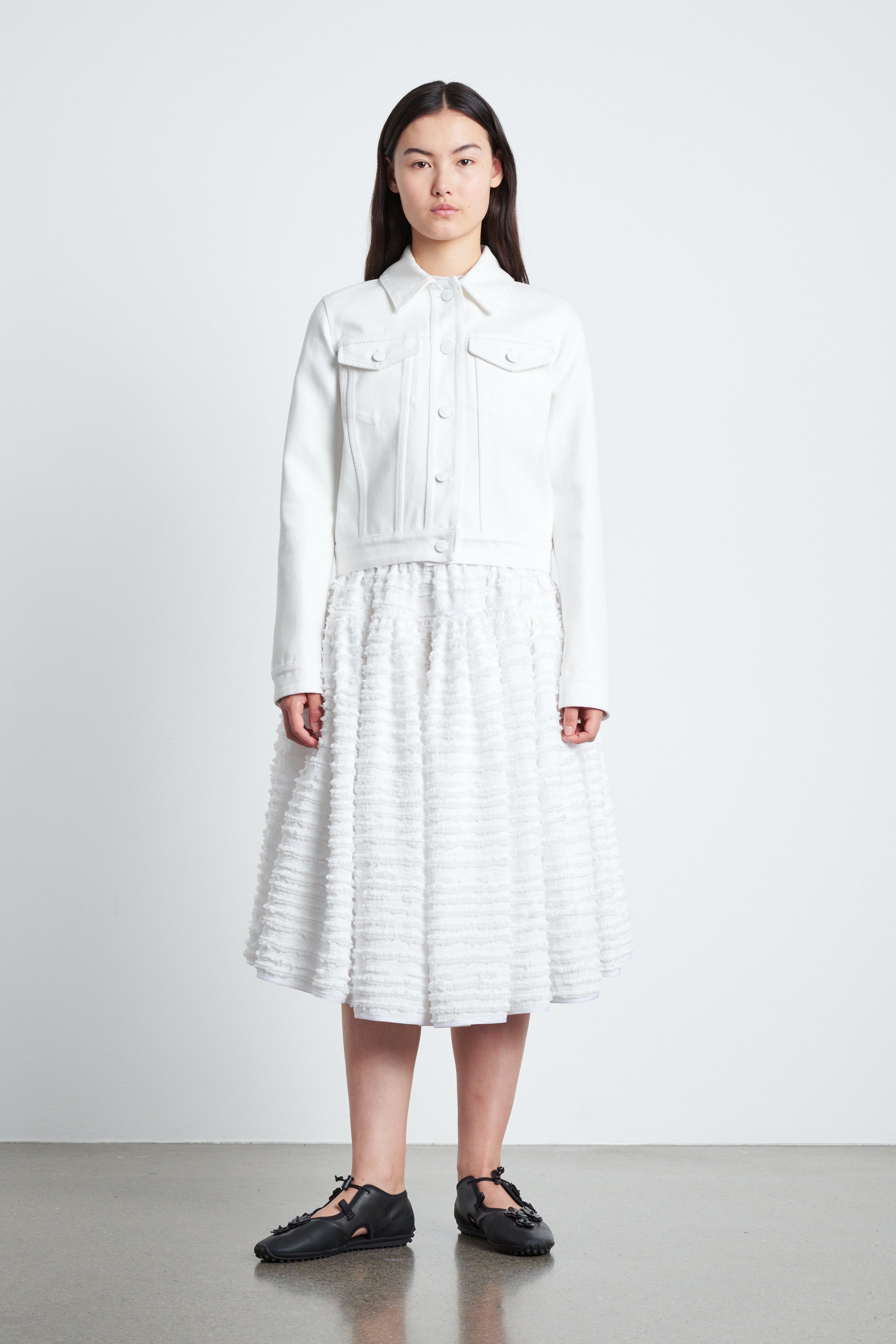Bibiy VANESSA JACKET ジャケット　ホワイト 長袖 トップス Bibiy VANESSA JACKET WHITE - メルカリ