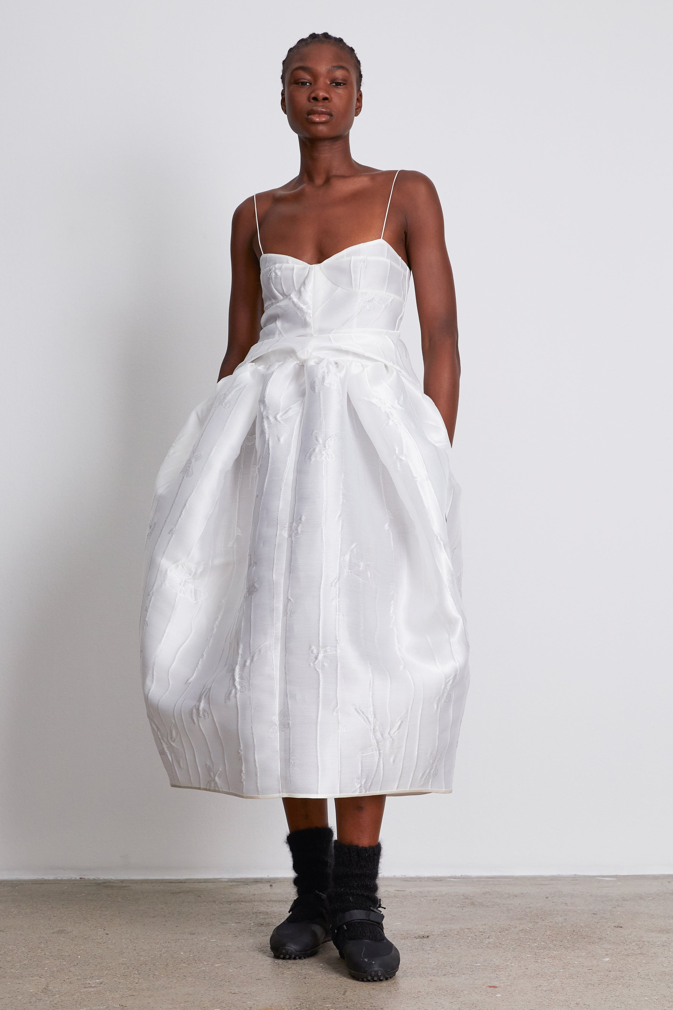 Cecilie bahnsen outlet white dress