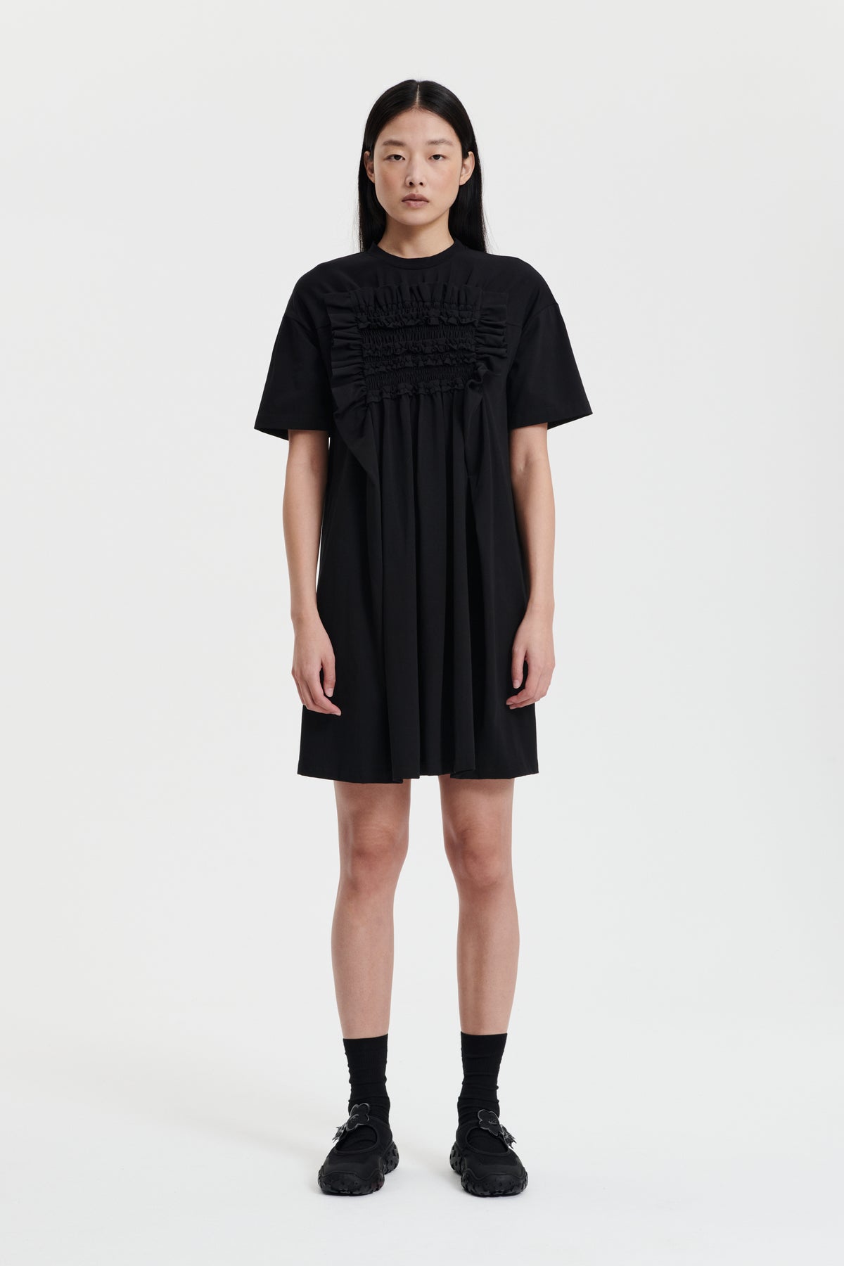 GEORGIA | DRESS JERSEY BLACK  Cecilie Bahnsen