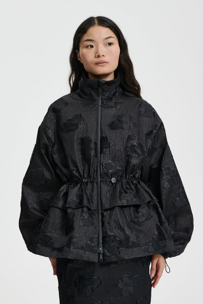 ジャケット CECILIE BAHNSEN Jackets (1 25OTW21002 ARLO JACKETBLACK) ARLO | JACKET KUMO FIL-COUPÉ BLACK