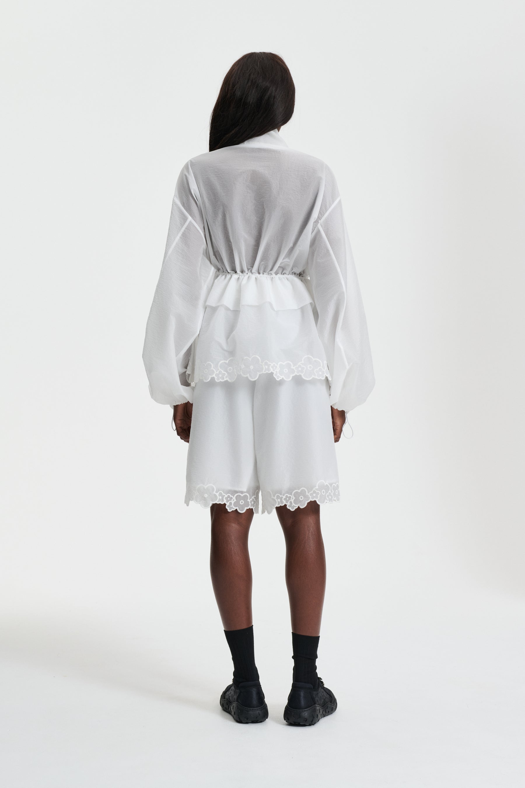 国内発送/送関込【Cecilie Bahnsen】Arlo ジャケット White Arlo Jacket by Cecilie Bahnsen on Sale