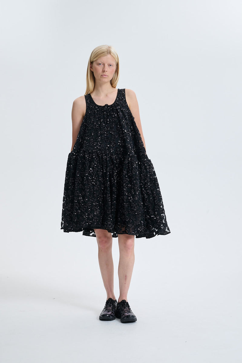 FAE　Cecilie Bahnsen Hilda Dress ブラック 1.