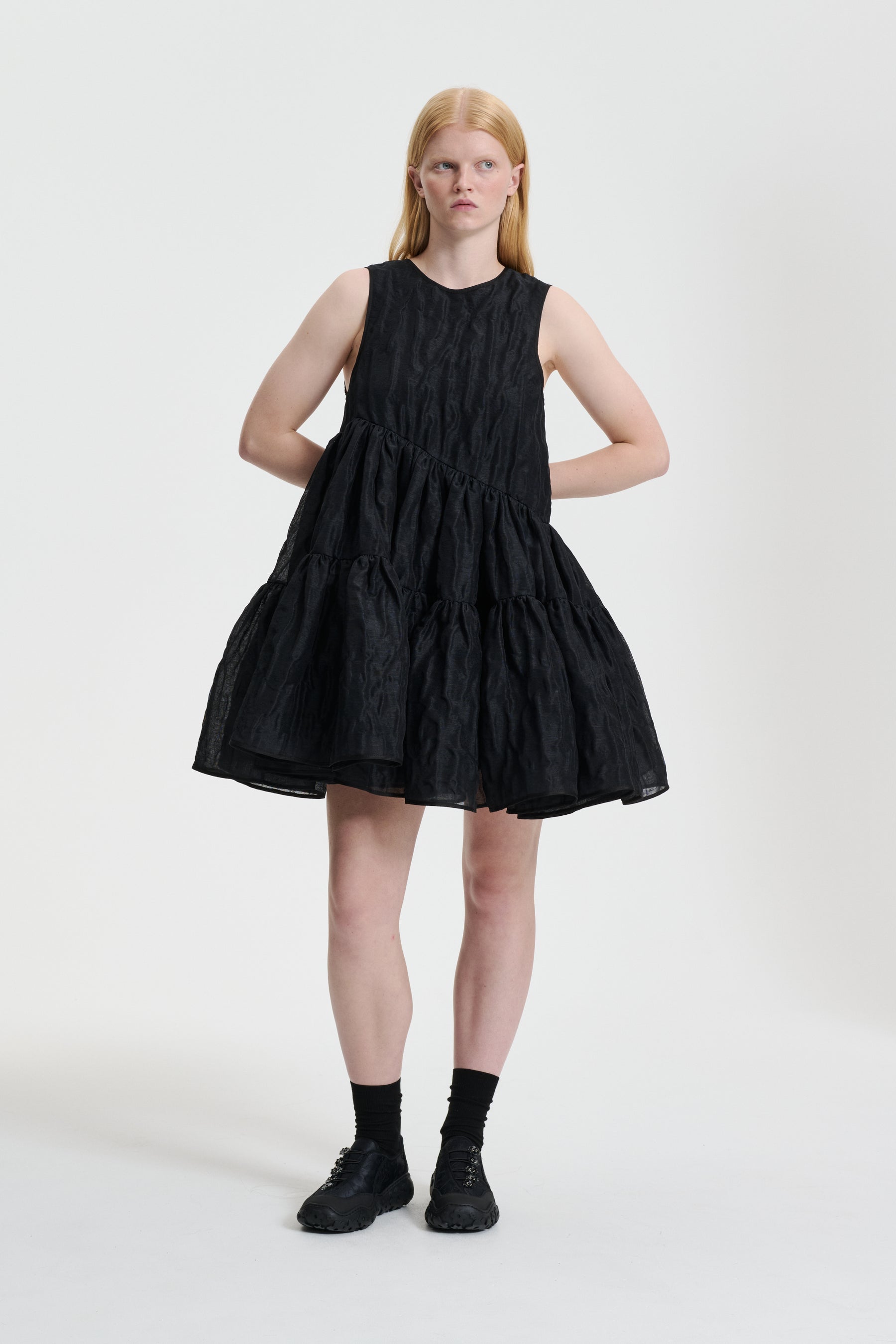 FAE　Cecilie Bahnsen Hilda Dress ブラック 4.