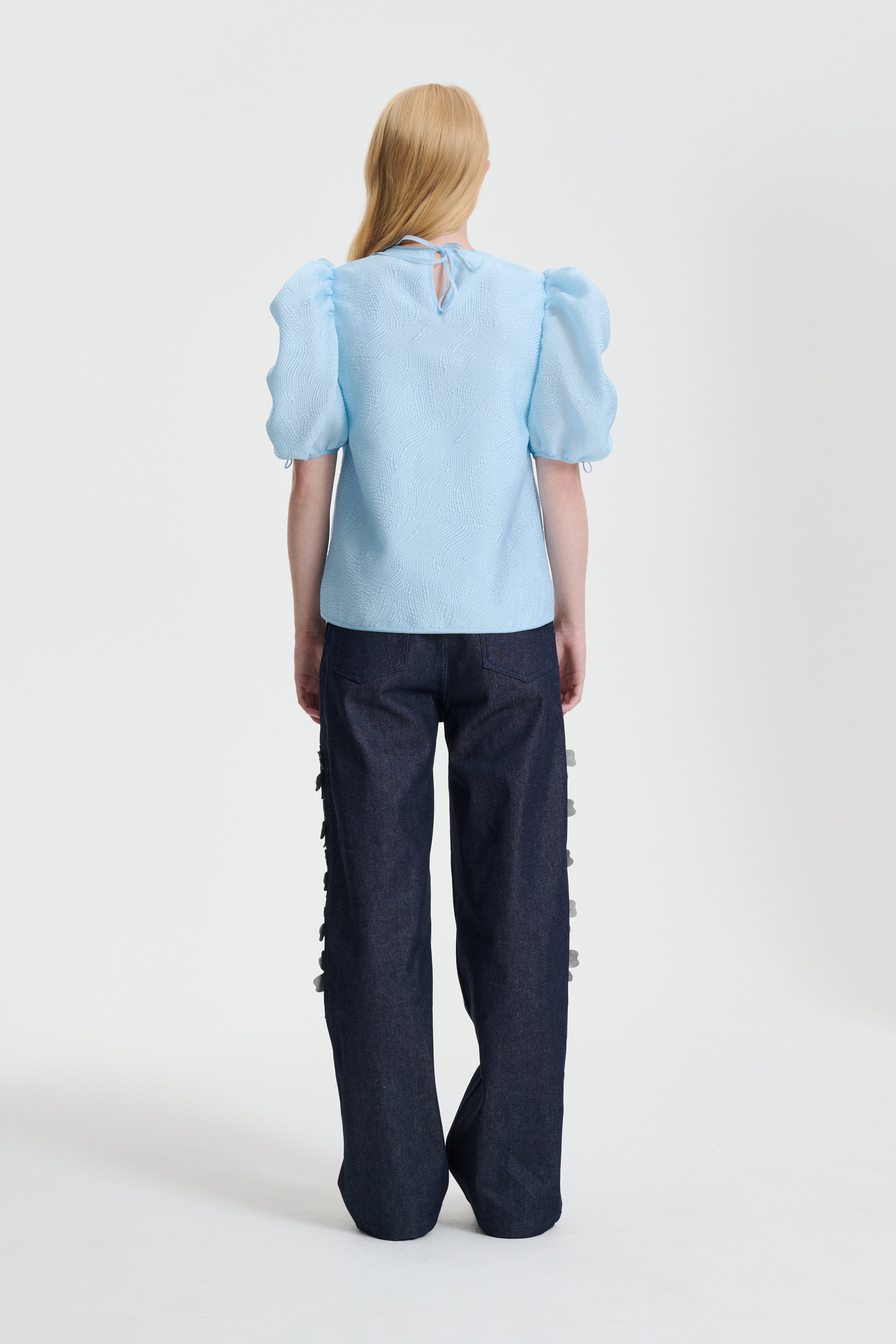 【CECILIE BAHNSEN】SS25 オリオンジャケット ORION | JACKET KAZE MATELASS… SILVER