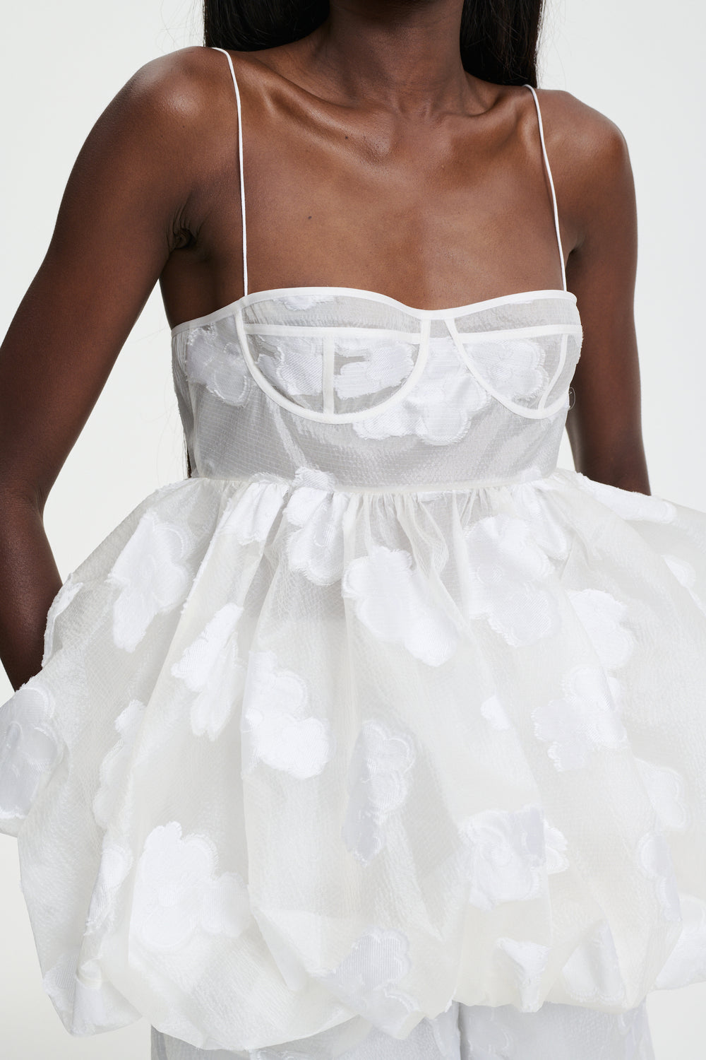 ANETTE | TOP KUMO FIL-COUP… WHITE BRIDAL
