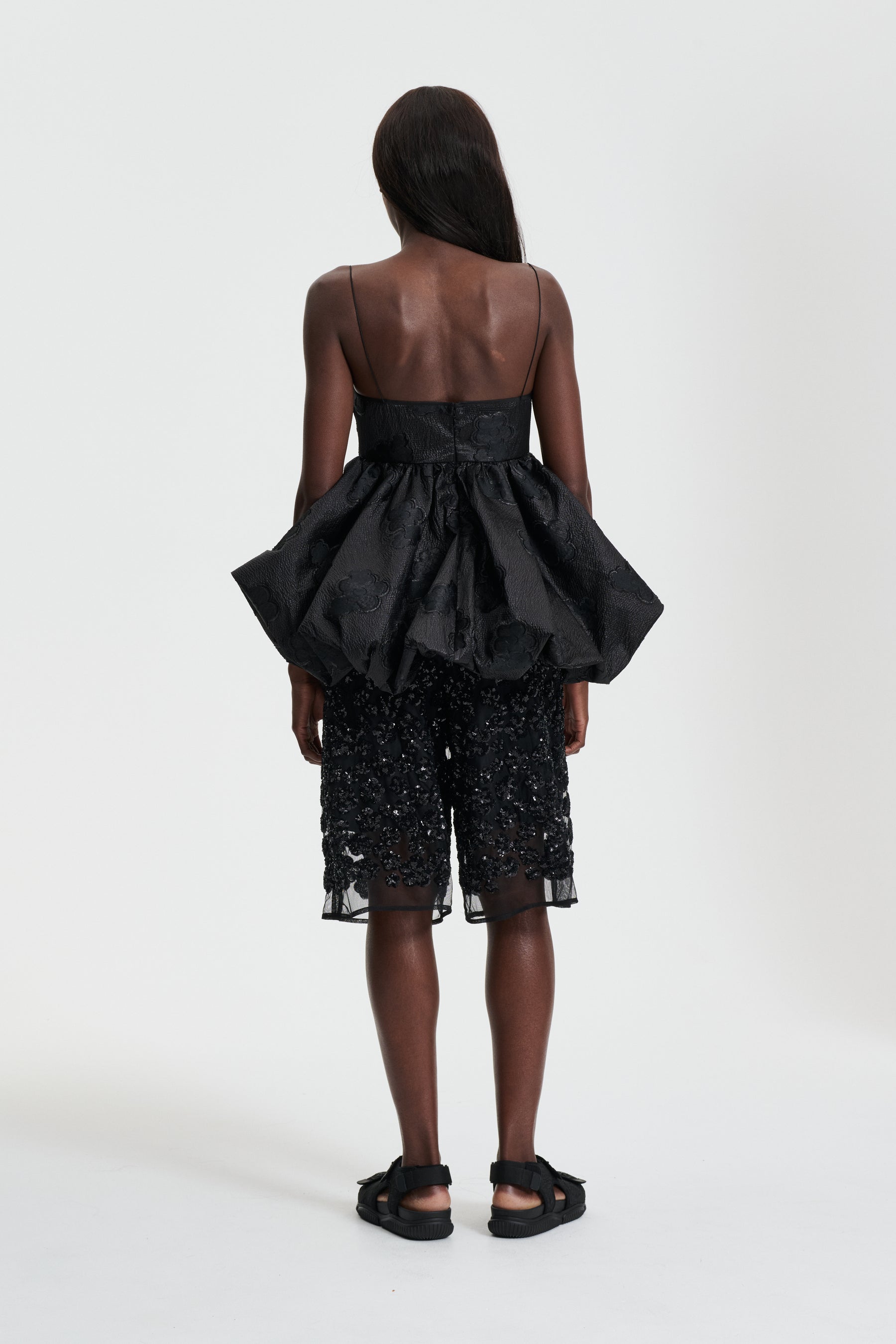 ANETTE | TOP KUMO FIL-COUP… BLACK