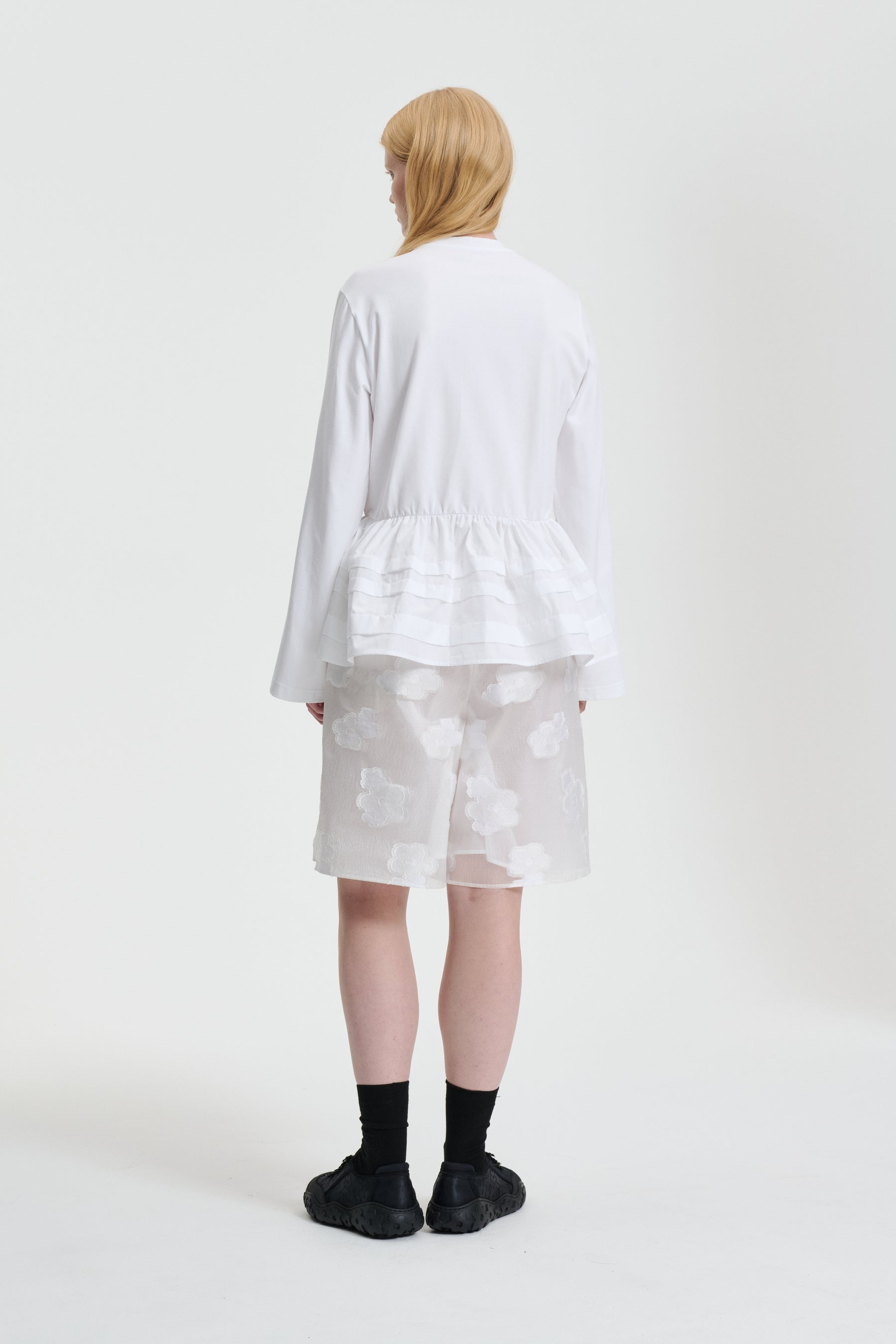 AUDREY | T-SHIRT JERSEY WHITE AUDREY | T-SHIRT JERSEY WHITE