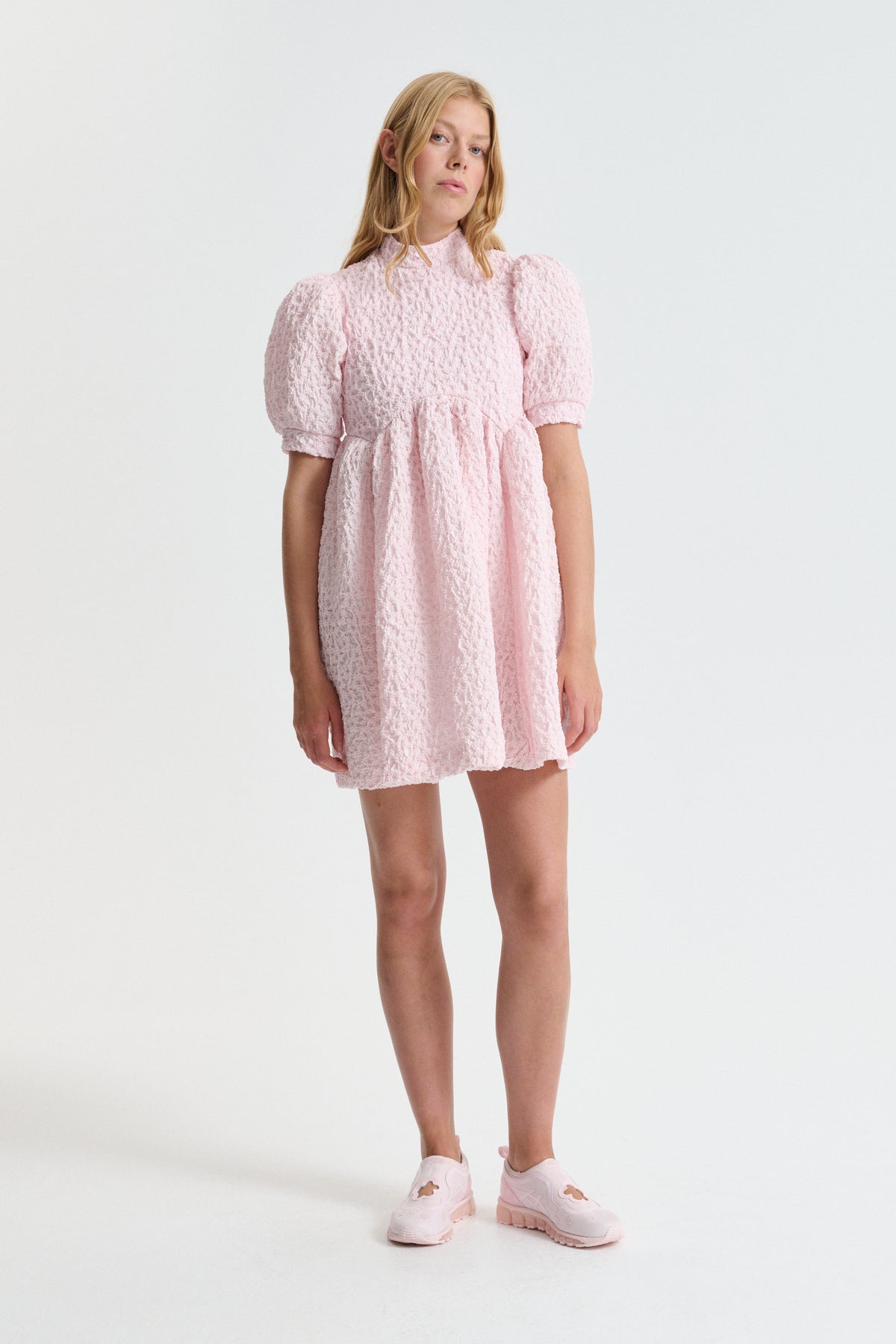 blush pink fall dress Sweet Serenade Blush Floral Maxi Dress - Enchanting Elegance main image 0