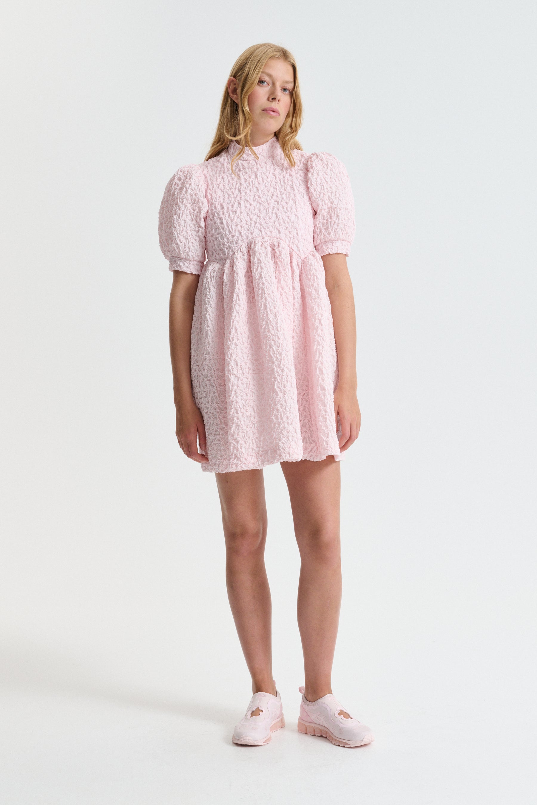 CBDUMAS | DRESS FLEUR COTTON SMOCK BLUSH PINK CBDUMAS | DRESS FLEUR COTTON SMOCK BLUSH PINK