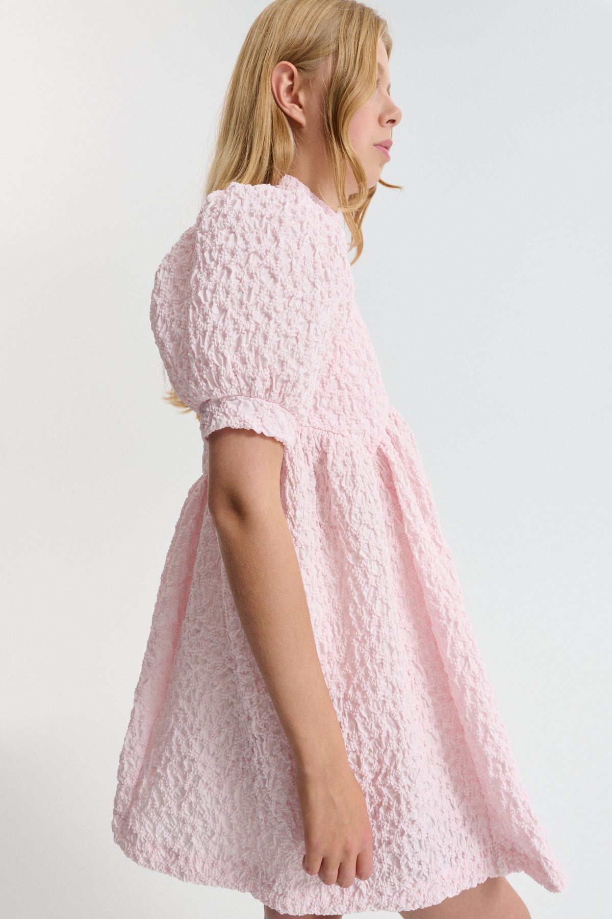 smock pink dress Smock Dress Pink Twill