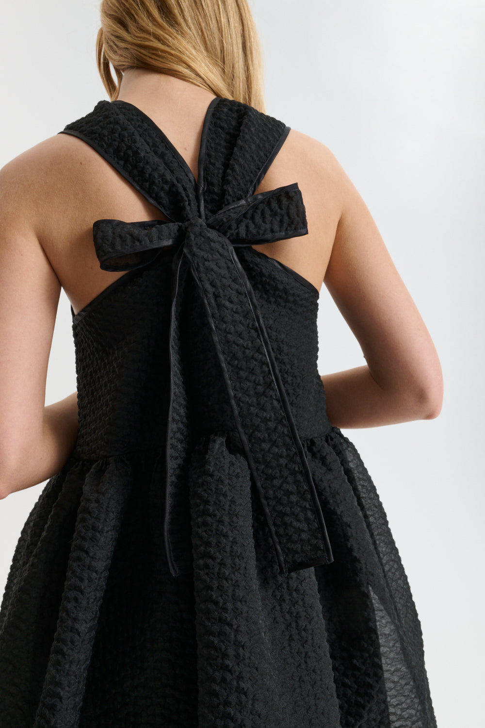 CBDORA | DRESS PLUMERIA PETIT BLACK