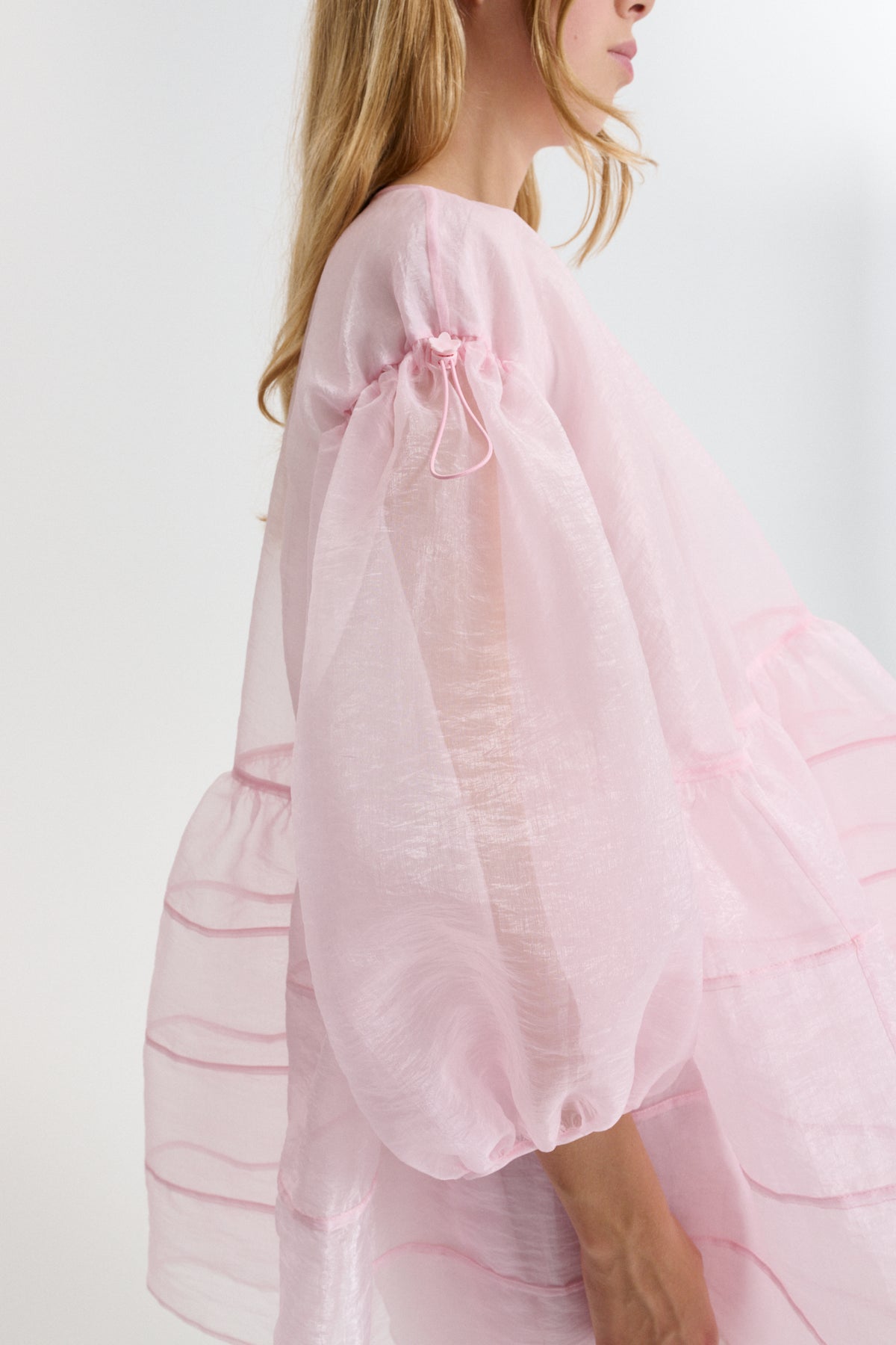 pink liquid dress Colette by Daphne CL6121 - Long Liquid Lame, Lace Applique, Beading, Sequin Sheath Dress