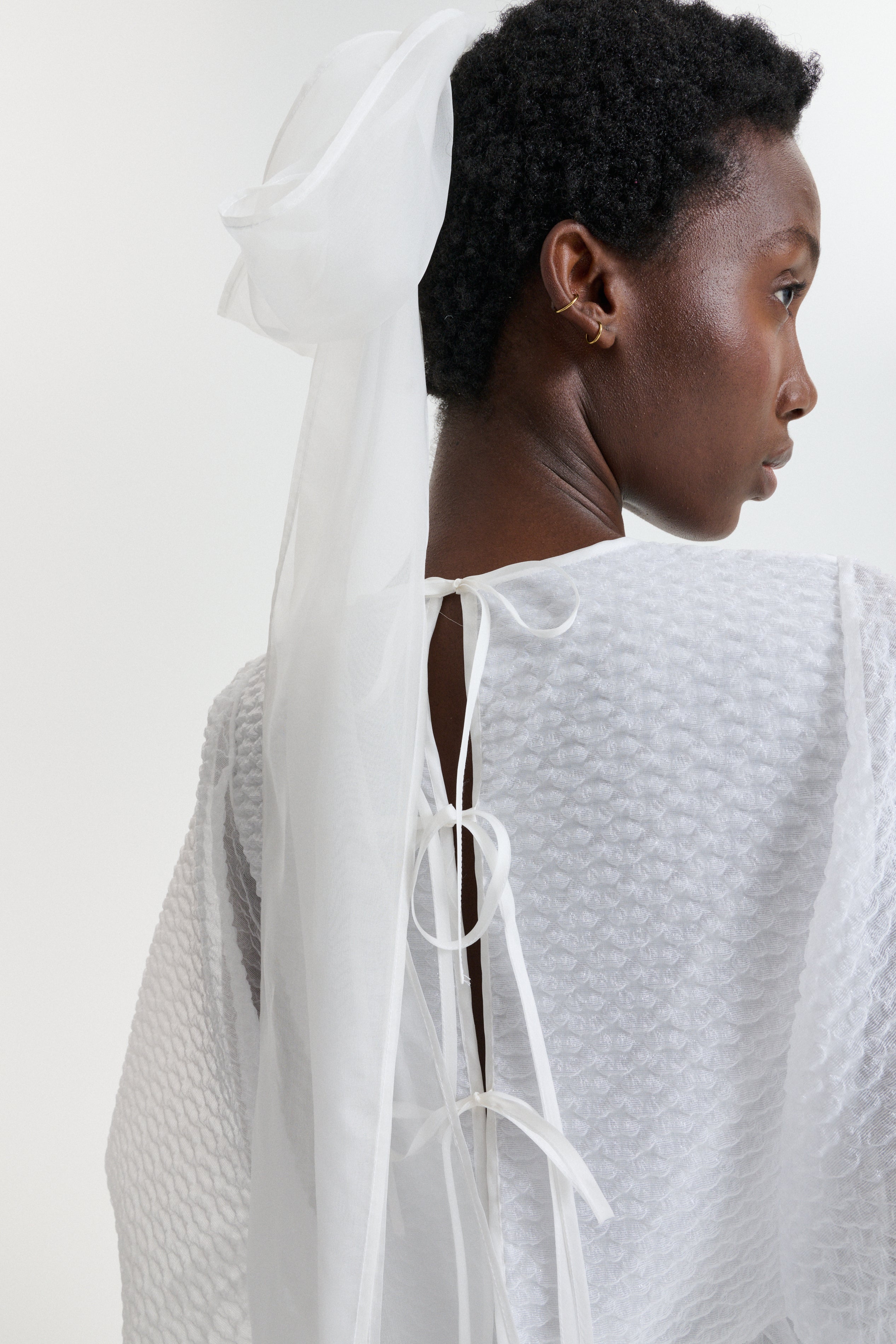 CBDARMEN | DRESS PLUMERIA PETIT WHITE BRIDAL – Cecilie Bahnsen