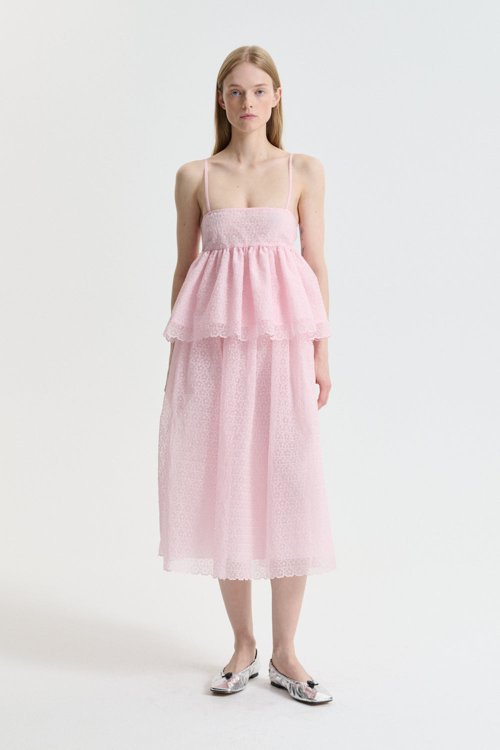 CBSELENA | TOP WINDFLOWER EMB BLUSH PINK