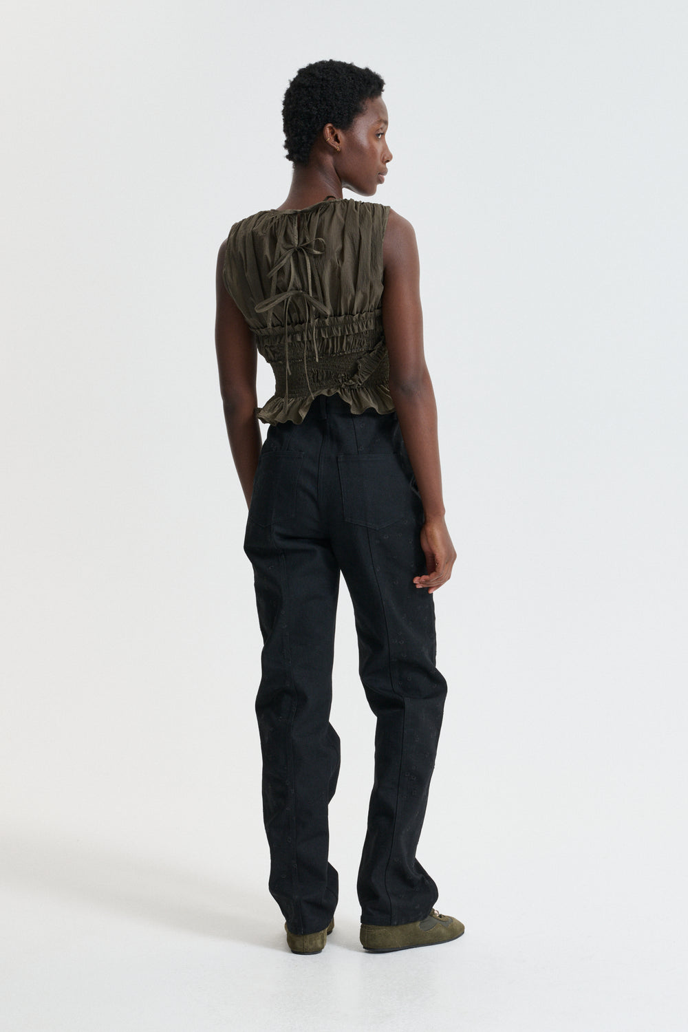 CBUPHI | TOP SHEER RIPSTOP OLIVE