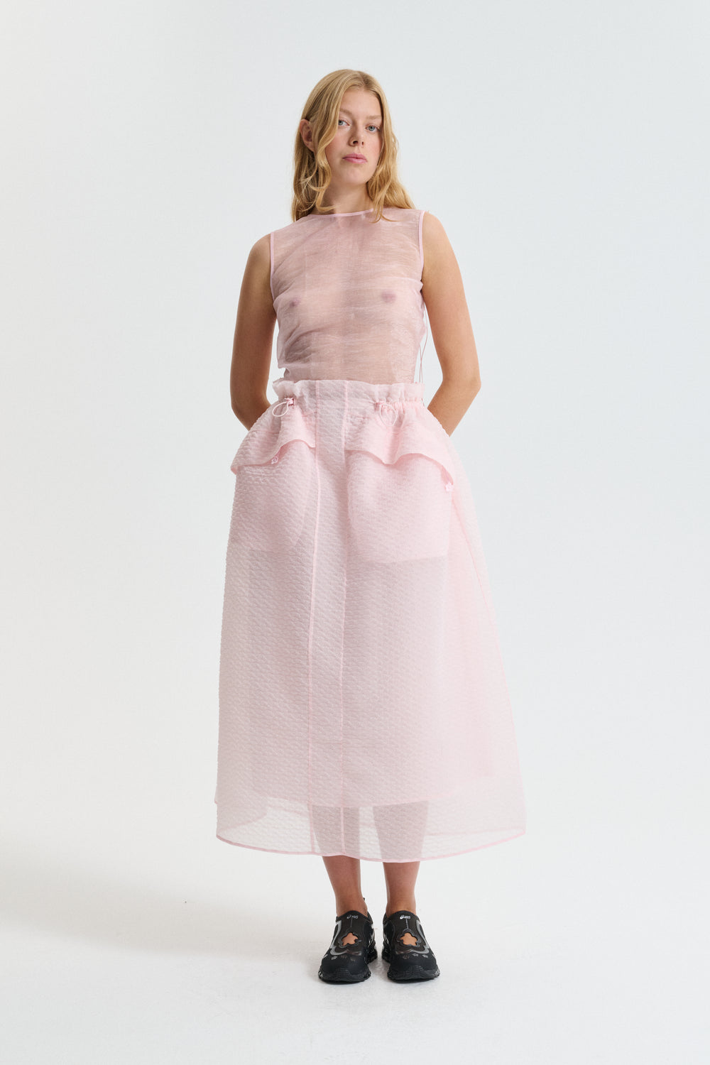 CBDAIJA | SKIRT PLUMERIA PETIT BLUSH PINK