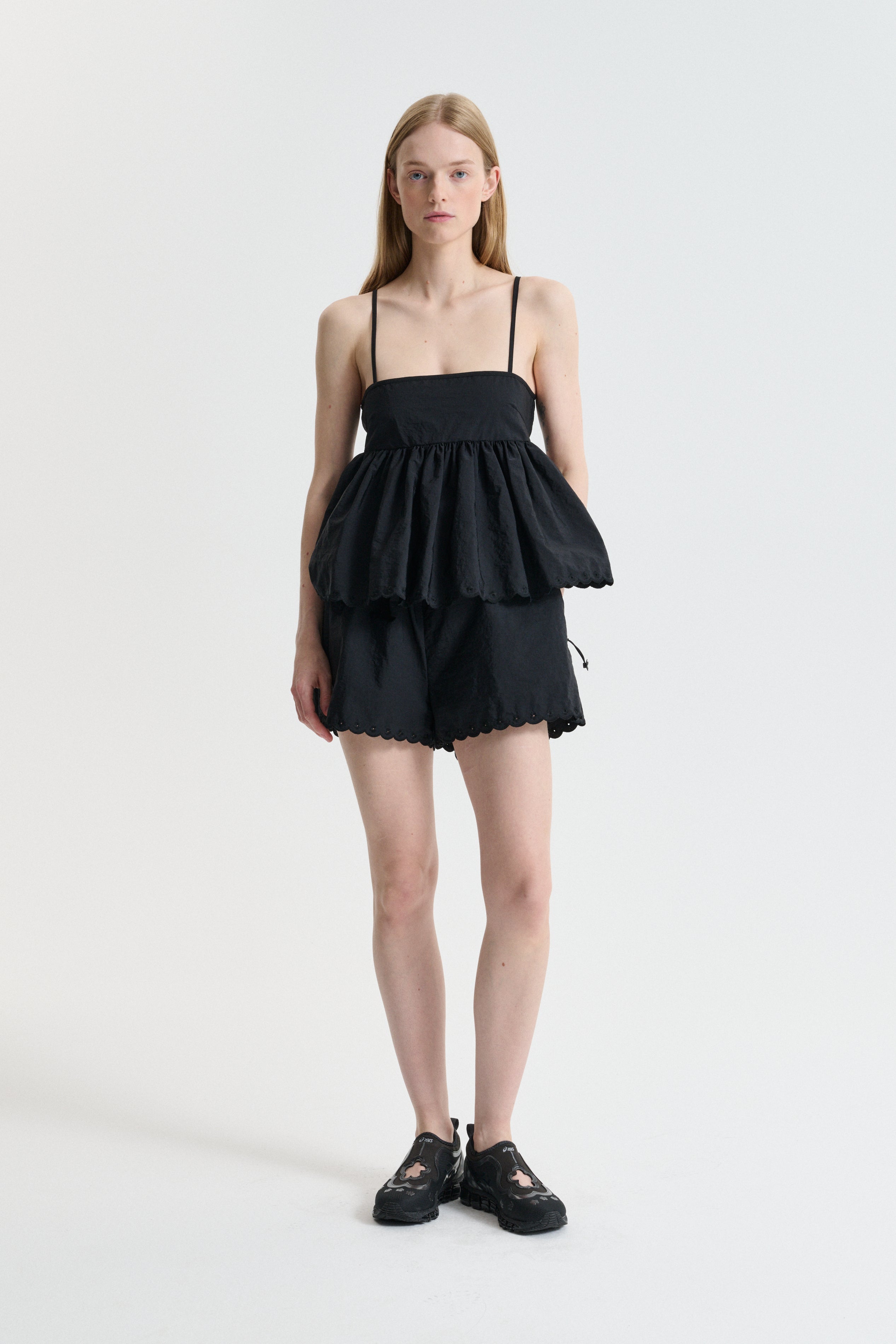 dress ideas for birthday Girls Like Us Ruched Mini Shorts main image 0