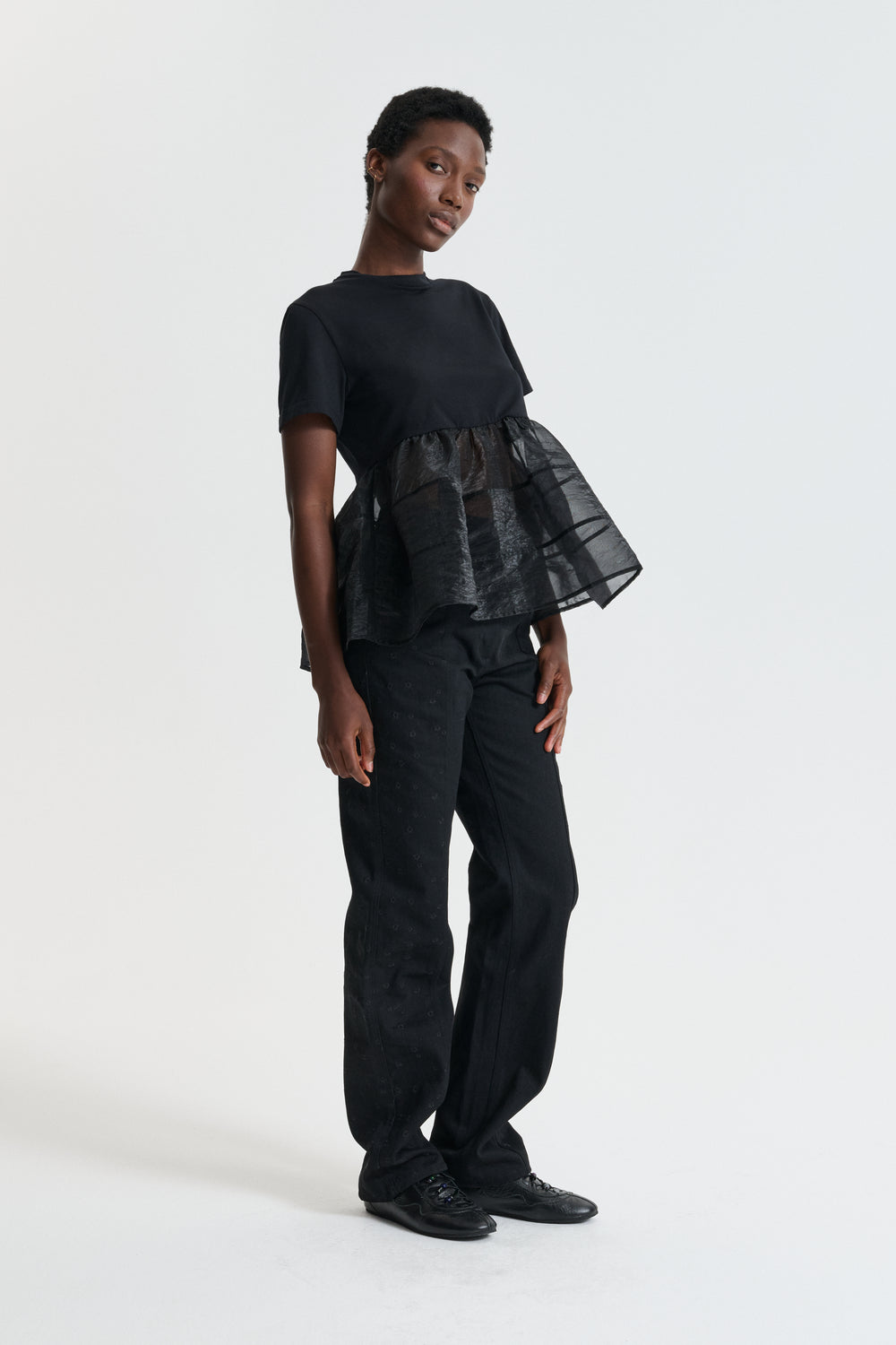 CBDAVID | T-SHIRT JERSEY BLACK